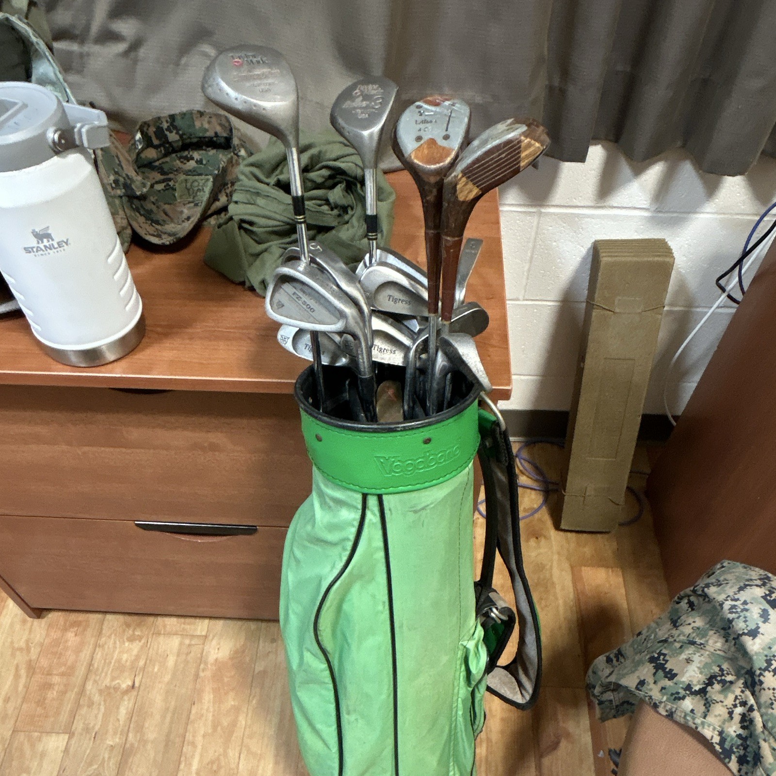 Taylor made and Wilson golf set vintage