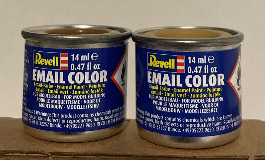 Revell enamel paint 2-pcs bundle. Revell enamel paint 2-pcs bundle.