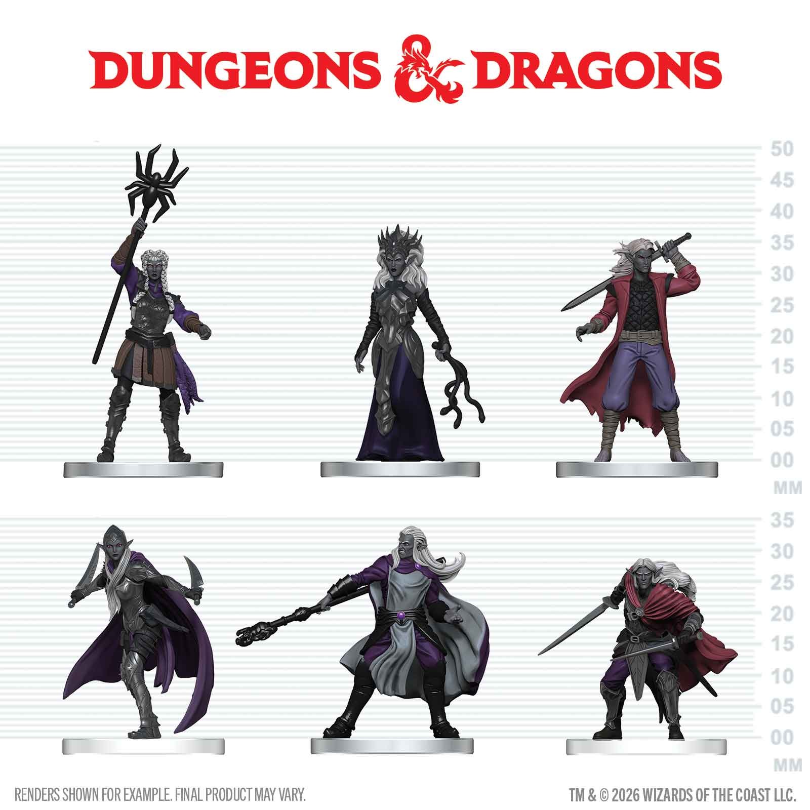 Dungeons & Dragons Icons of the Realms: Drow Warband