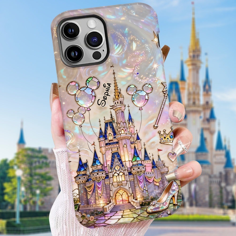 Personalized Disney Castle Trip Phone Case Cover iPhone 17 16 15 14 Samsung Gift