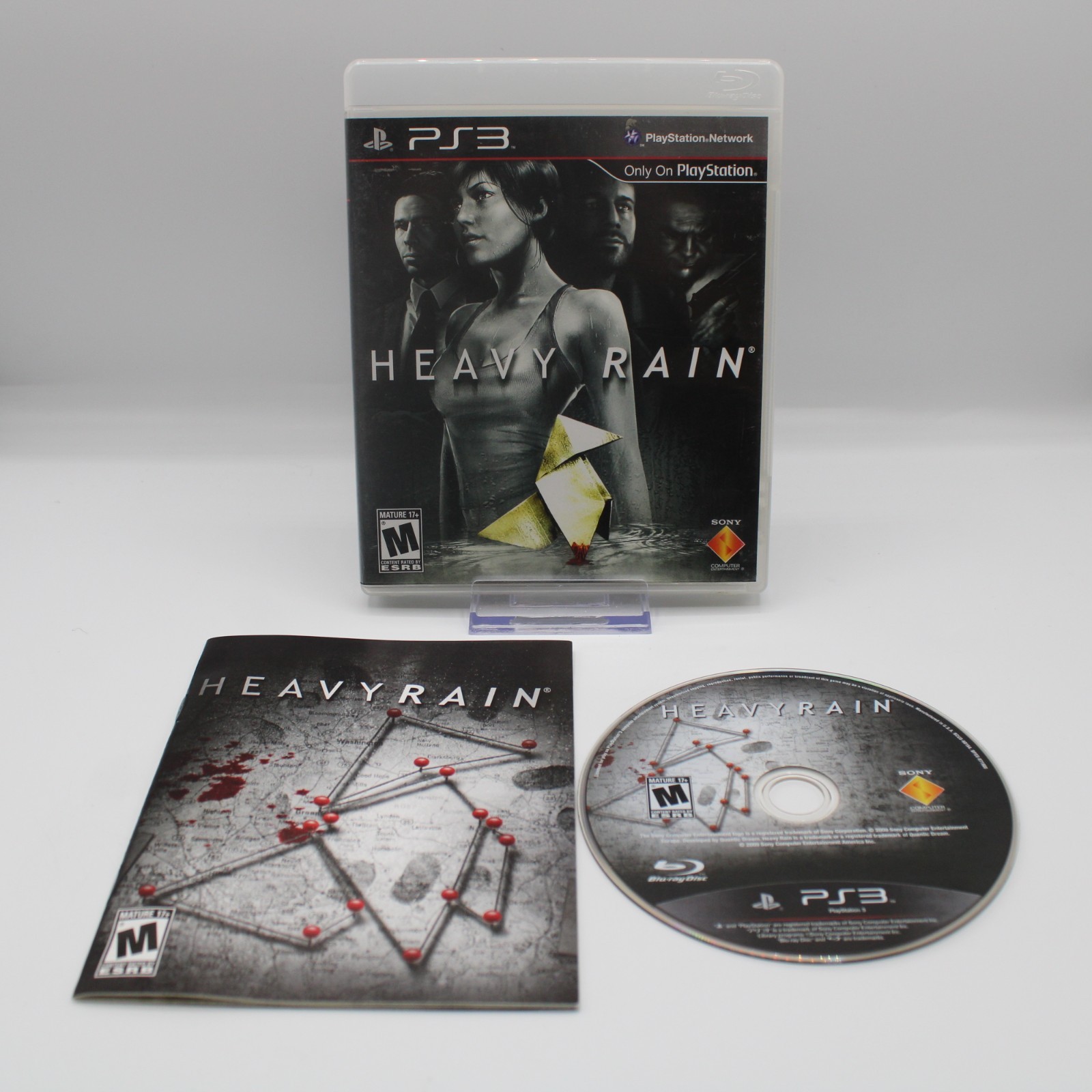 *Refurbished* Heavy Rain (Sony PlayStation 3, 2010) - 1 Year Warranty