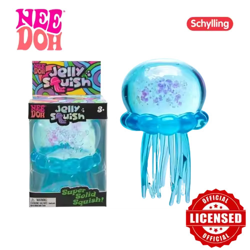 NeeDoh Jellyfish Jelly Squish Stress Toy FidgetSqueeze Blue Red Purple NeeDoh Jellyfish Jelly Squish Stress Toy FidgetSqueeze Blue Red Purple