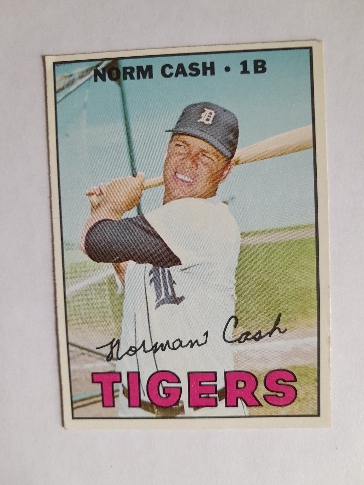 1967 Topps - High # Norm Cash #540