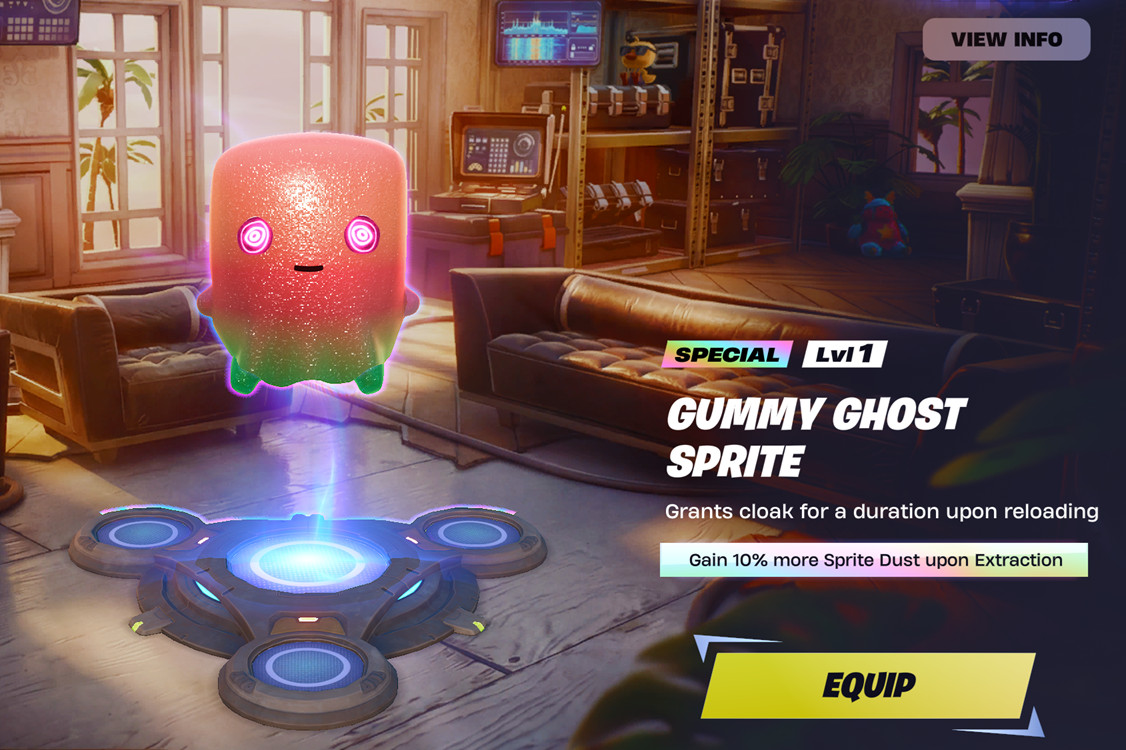 Battle Royale Gummy Ghost Sprite – Rare Gummy Sprite Collectible Battle Royale Gummy Ghost Sprite – Rare Gummy Sprite Collectible