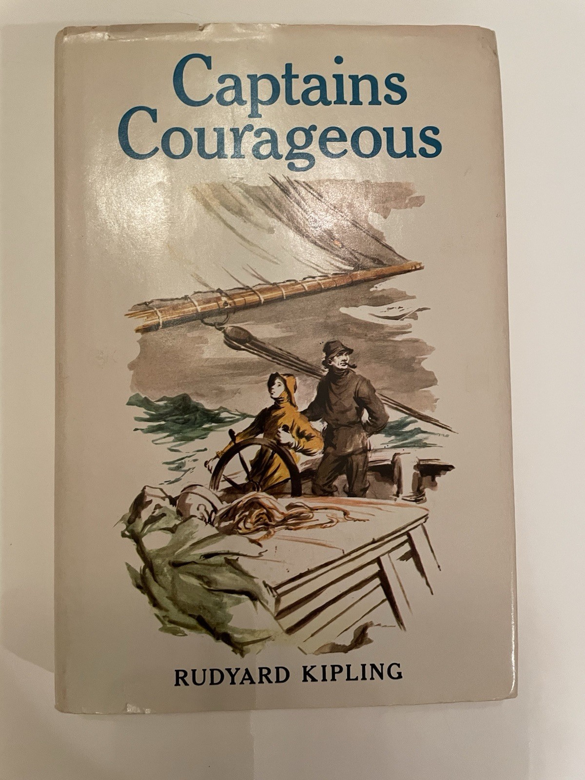 Captains Courageous By Rudyard Kipling Junior Deluxe Edition Hardcover 1957 Captains Courageous By Rudyard Kipling Junior Deluxe Edition Hardcover 1957