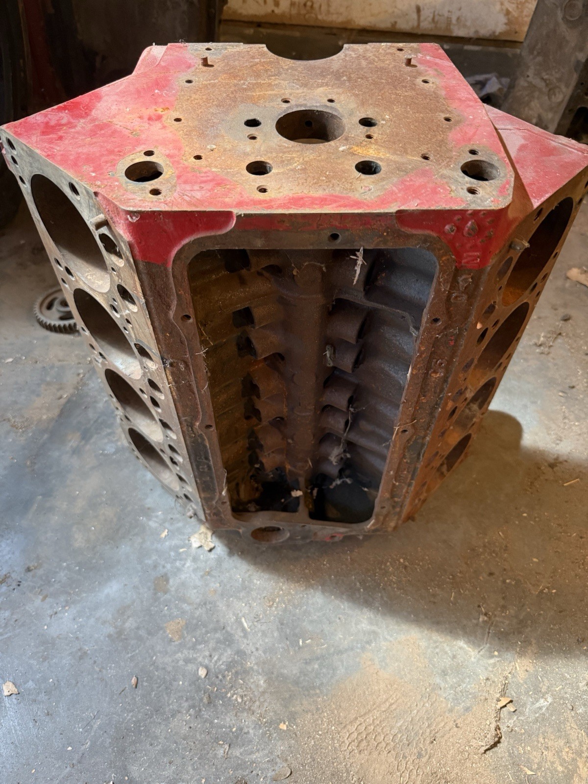 1957 Chrysler 392 Hemi Engine Block Bare Casting 1673729 FirePower Vintage V8
