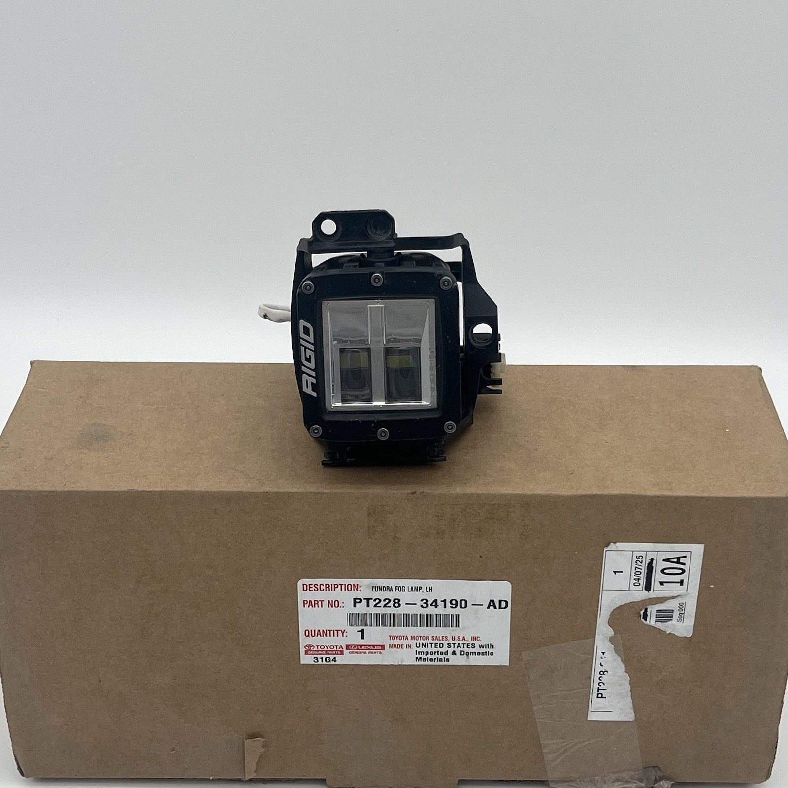 Genuine Toyota 2019-2021 Tundra TRD PRO Passenger LH Fog Lamp Assembly
