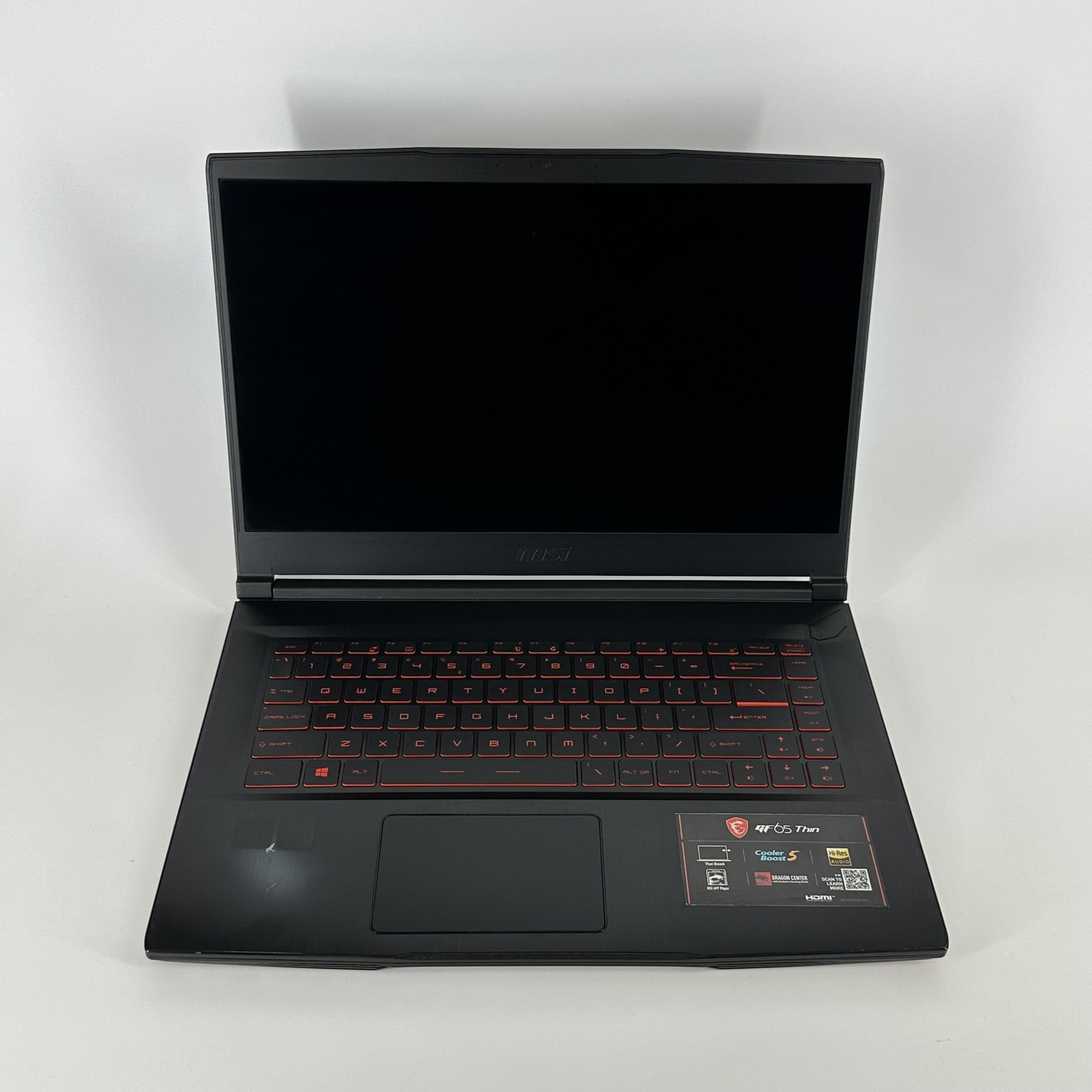 MSI Thin GF65 15.6 120Hz FHD i7-10750H 2.60GHz 16GB 512GB SSD GTX 1660 Ti Good