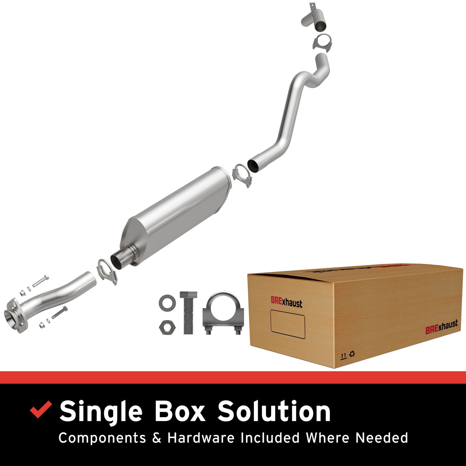 OE Replacement Exhaust System Kit 106-0682 OE Replacement Exhaust System Kit 106-0682