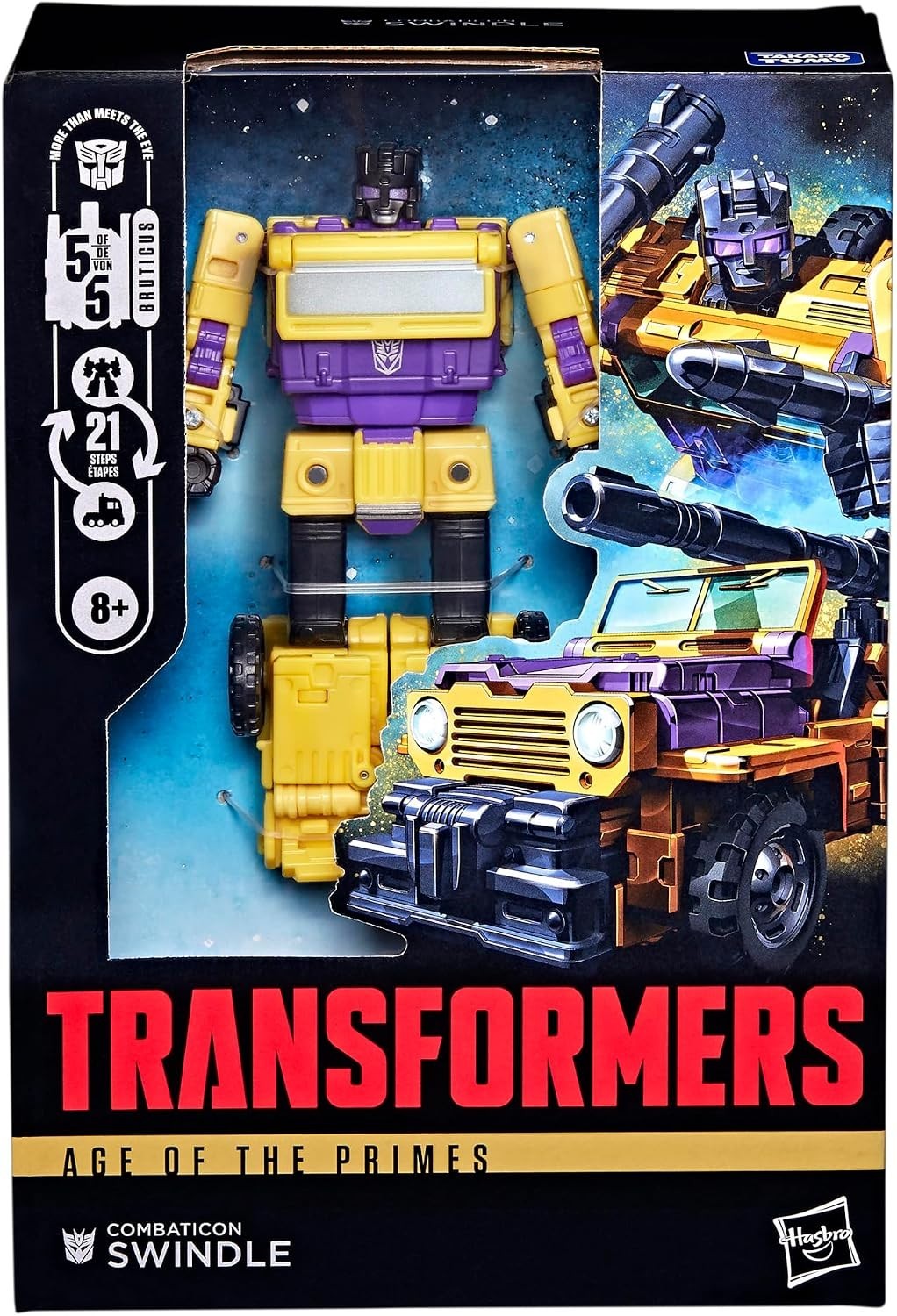 Transformers Age of the Primes Combaticon Swindle, Voyager Class 6.5-In  PRESALE