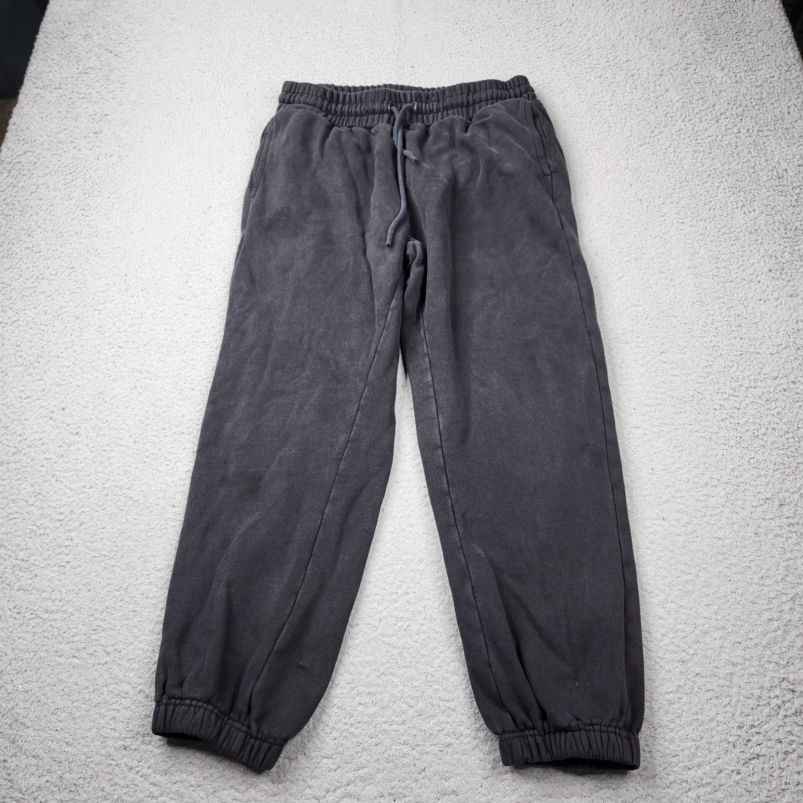 Quince Organic Heavyweight Fleece Boyfriend Sweatpants Women Medium Black Cotton Quince Organic Heavyweight Fleece Boyfriend Sweatpants Women Medium Black Cotton
