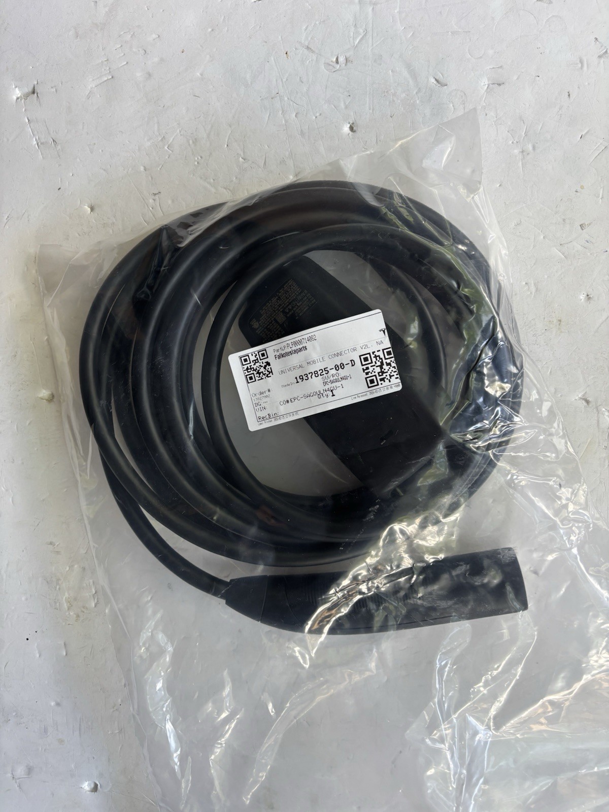 OEM New GEN 3 TESLA Mobile  CHARGING  CORD ONLY without Connectors