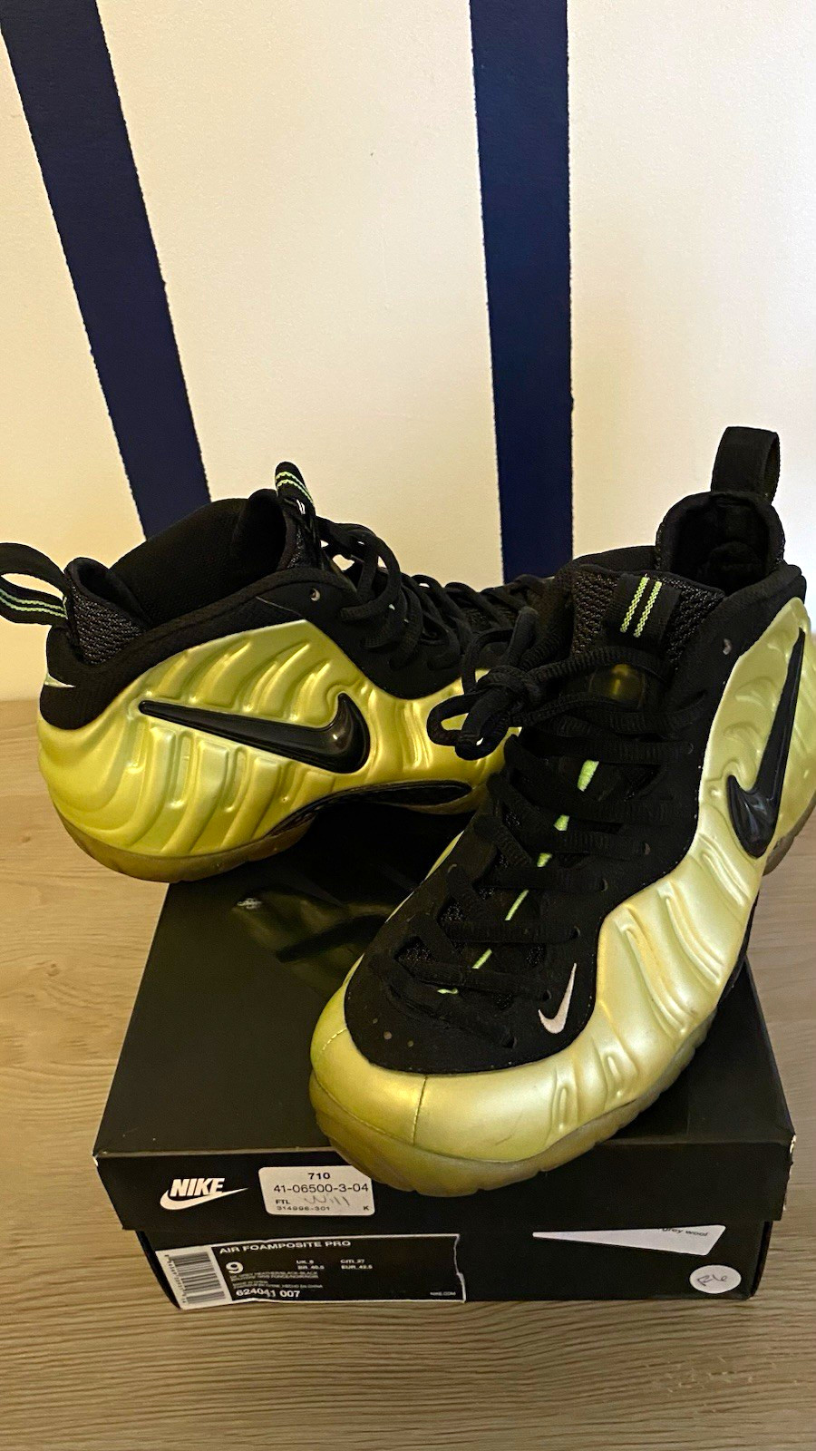 Nike Air Foamposite Pro \'Electric Green\'  624041-300