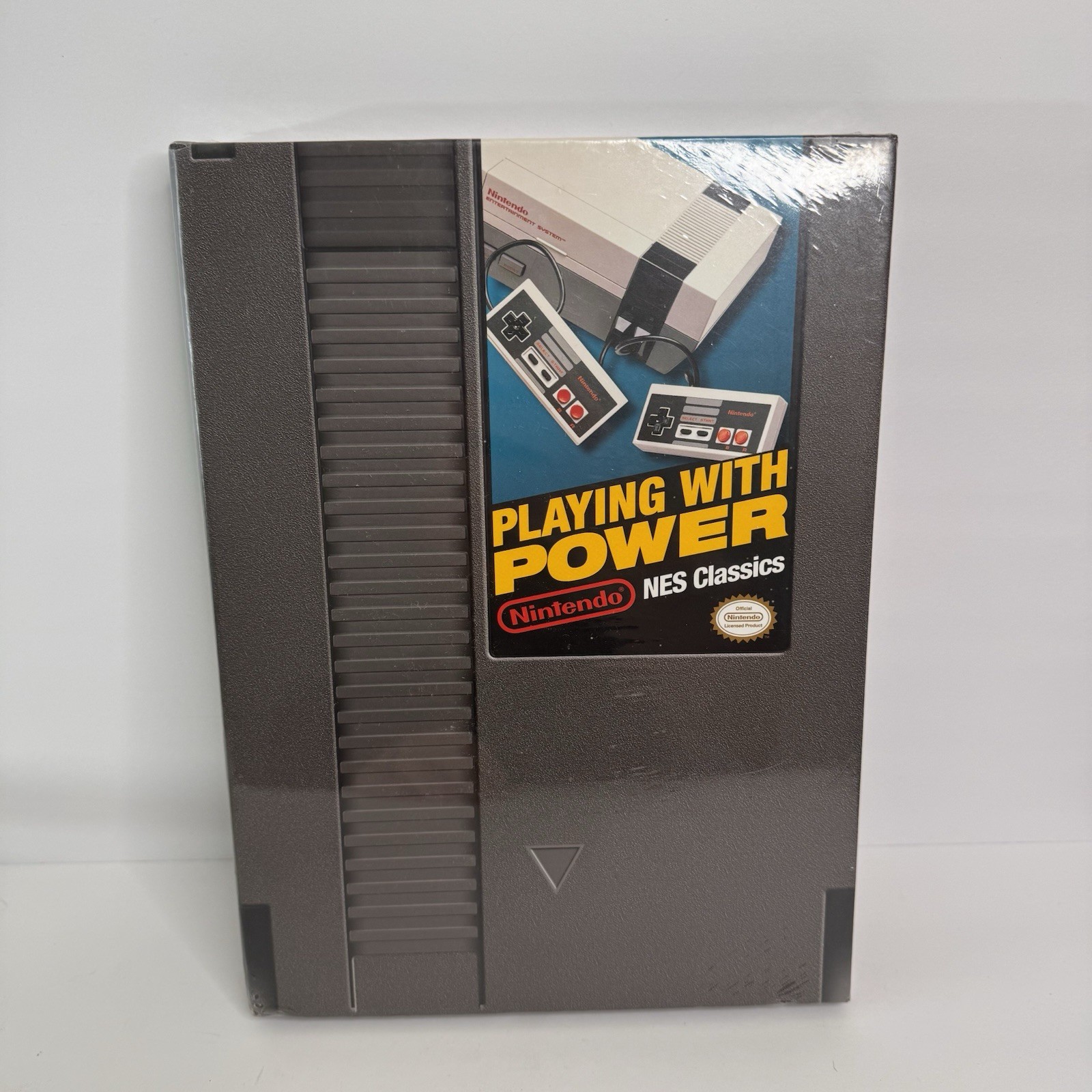 Nintendo NES Playing with Power Hardcover With Sleeve New Sealed