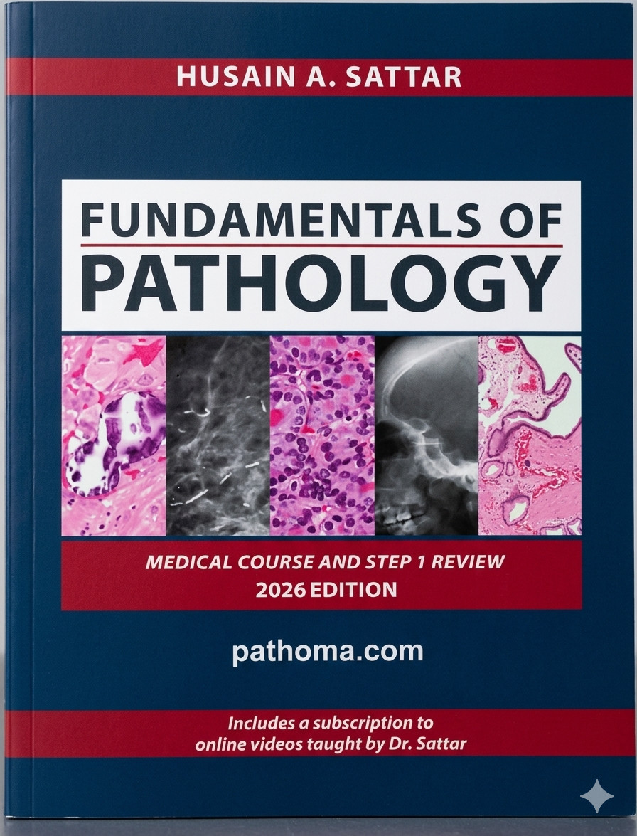 Pathoma 2026, by Husain A Sattar, Medical course&USMLE Step1 Review(Book+Videos) Pathoma 2026, by Husain A Sattar, Medical course&USMLE Step1 Review(Book+Videos)