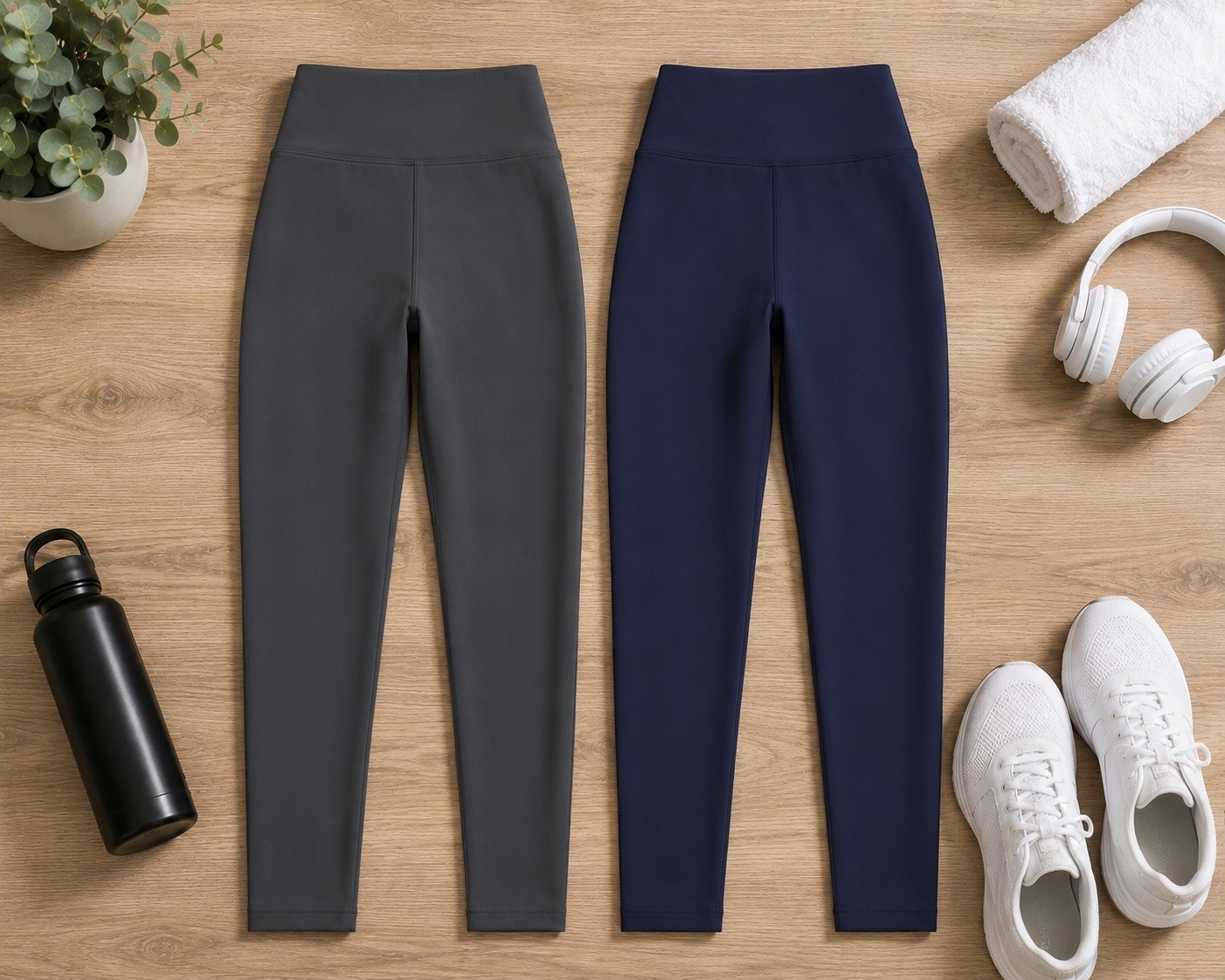 NWT LuLaRoe OS One Size Leggings - One Pair Navy Blue, One pair Charcoal Gray NWT LuLaRoe OS One Size Leggings - One Pair Navy Blue, One pair Charcoal Gray