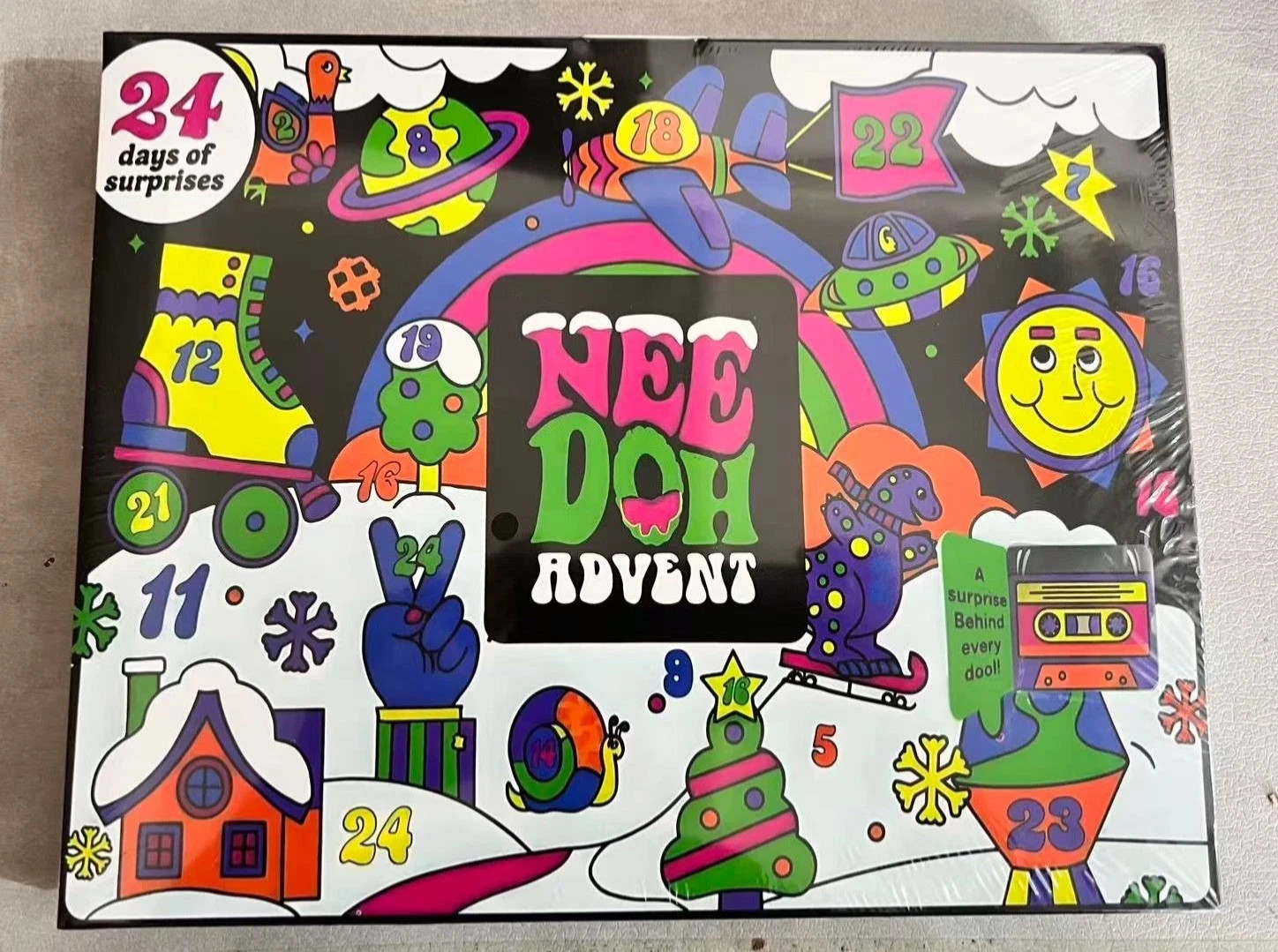 Christmas Nee Doh Holiday Advent Calendar 2026 24 days