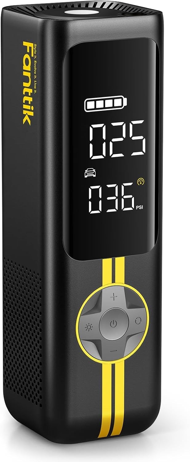 Fanttik X8 APEX Tire Inflator Portable Air Compressor, 1 Min Fast Inflation, 150