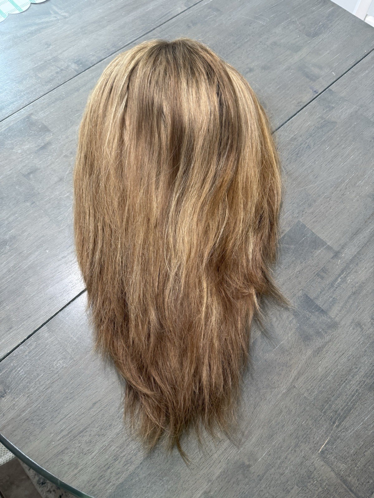 Hairalicious Pony Wig 22 in Straight Layered Dark Blond Light Brown