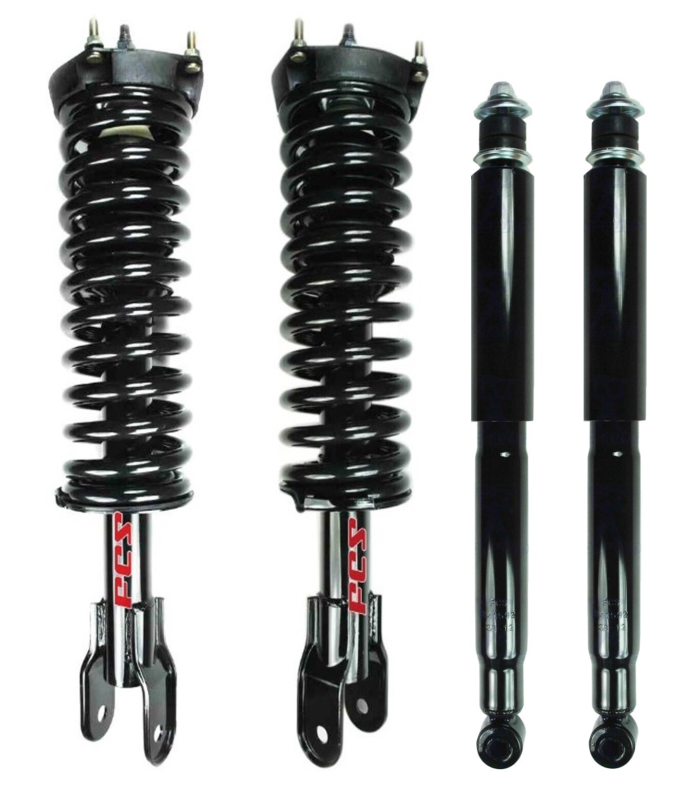 FCS Front Struts Springs & Rear Shocks Kit For Ford Thunderbird Mercury Cougar