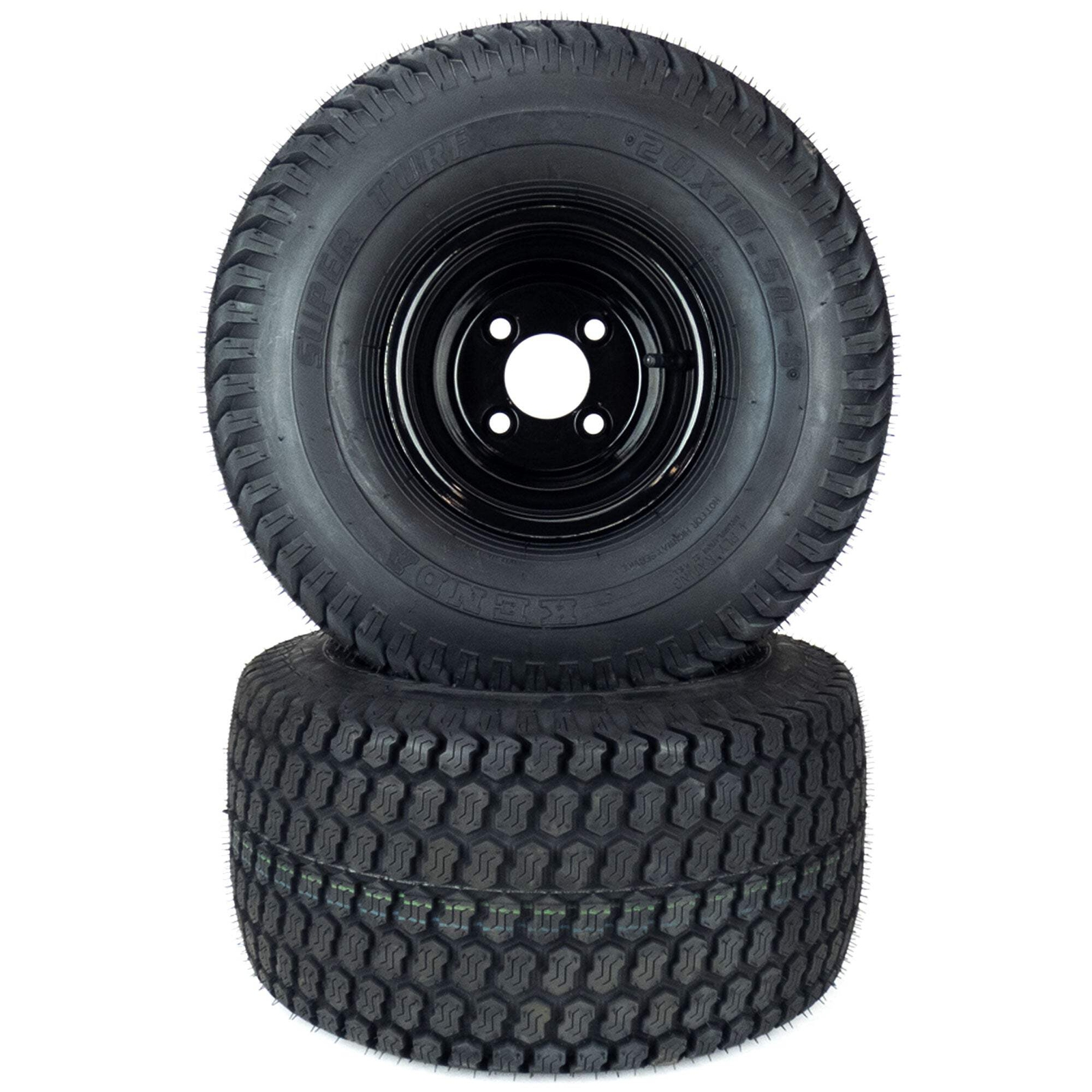 Super Turf Tire Assemblies 20x10.50-8 Fits Toro GrandStand 48\