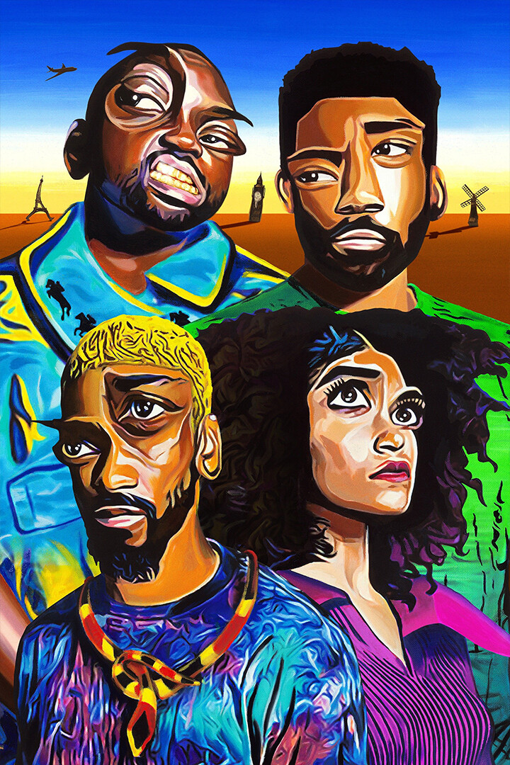 Atlanta Tv series Comedy Drama Music Print Wall Art Home Decor - POSTER 20x30 Atlanta Tv series Comedy Drama Music Print Wall Art Home Decor - POSTER 20x30