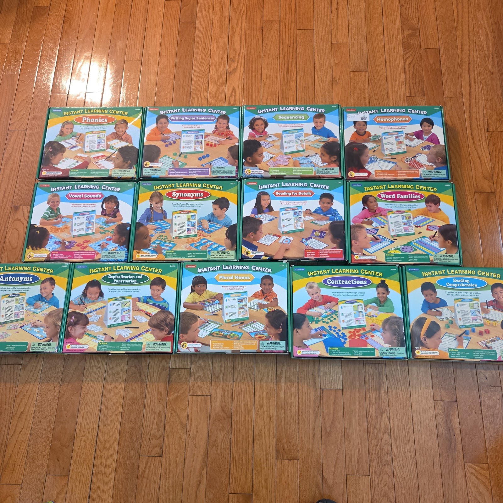 Lakeshore Instant Learning Center Huge Lot 13 Kits Homeschool Classroom Ages 6+ Lakeshore Instant Learning Center Huge Lot 13 Kits Homeschool Classroom Ages 6+