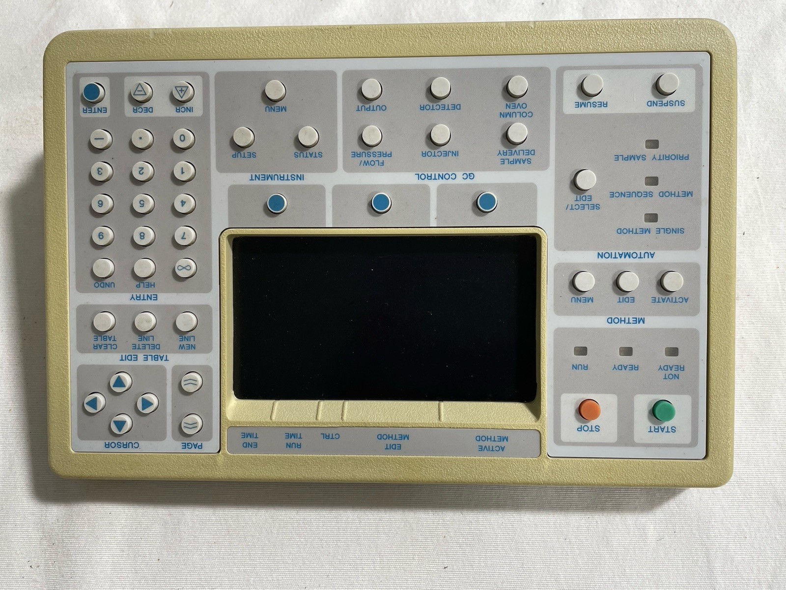 Varian CP-3800 GC Front Integrated Display Panel & Control Boards 03-925800-01