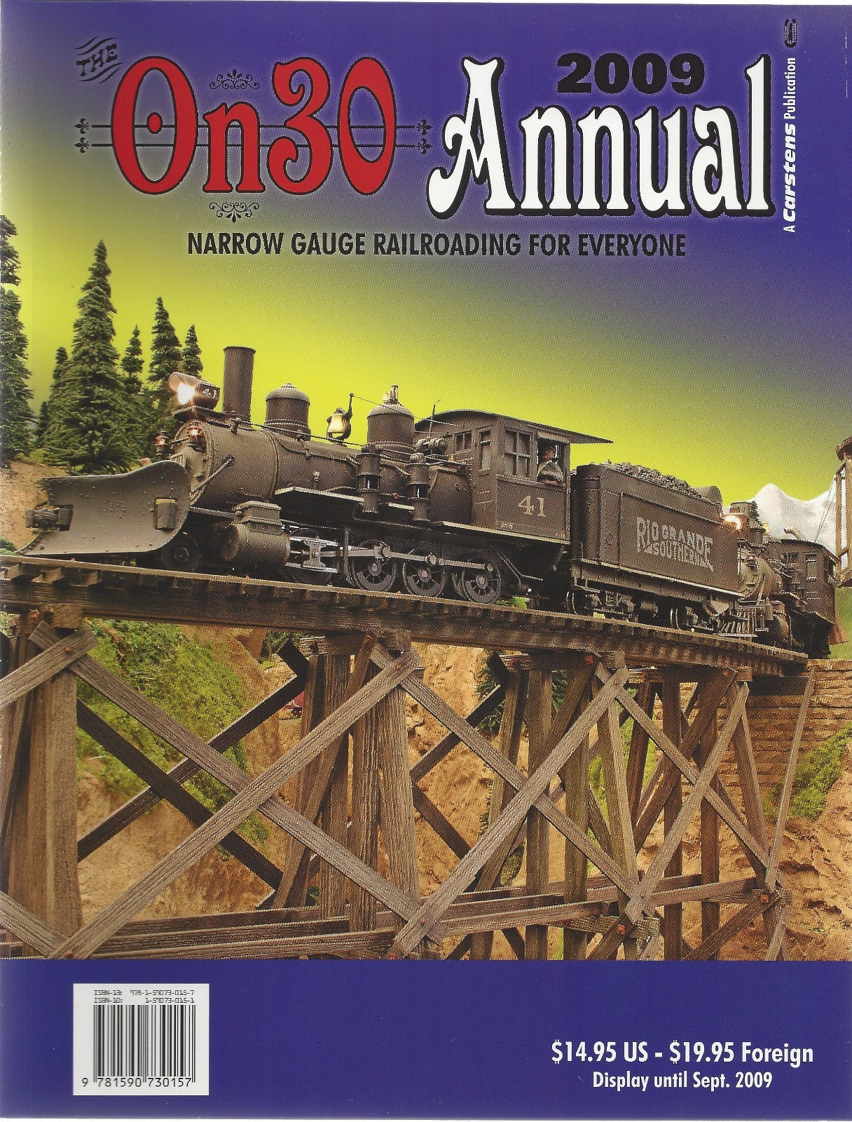 2009 On30 ANNUAL - (Out of Print BRAND NEW BOOK) - Click to see PHOTOS HEREIN