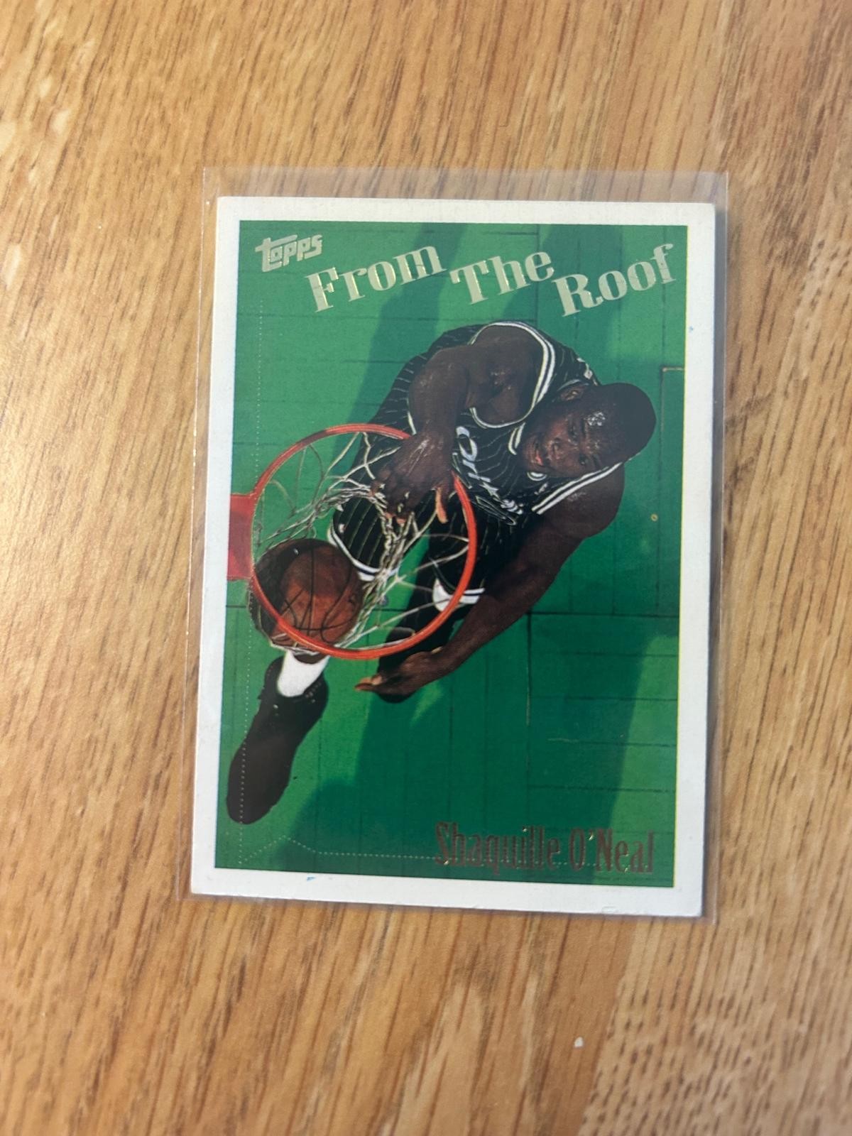 1994-95 Topps #300 Shaquille O\'Neal Spectralight