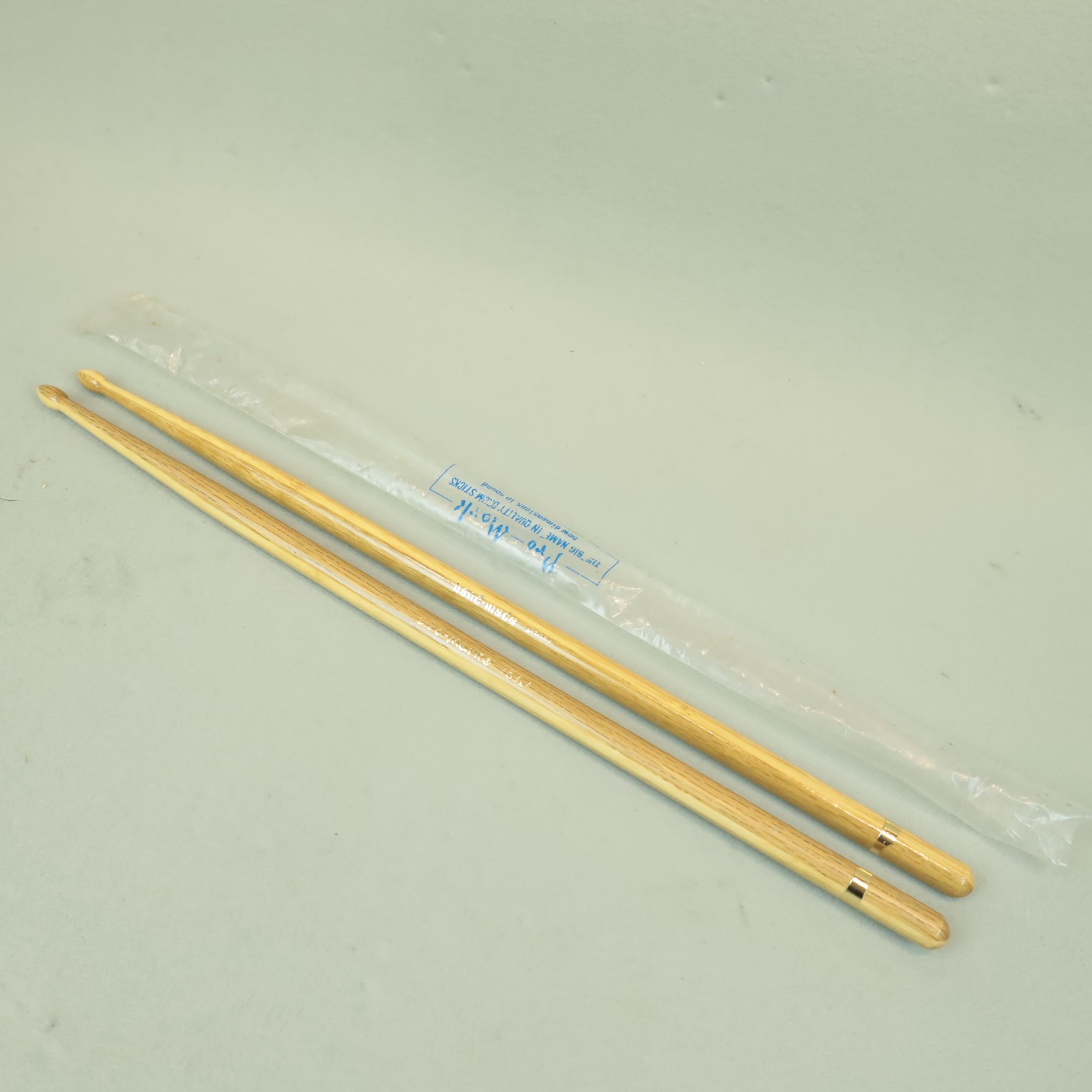 Super Vintage Pro Mark Drumstick Japan Gold Label Handmade 1960\'s *RARE Amazing Super Vintage Pro Mark Drumstick Japan Gold Label Handmade 1960\'s *RARE Amazing
