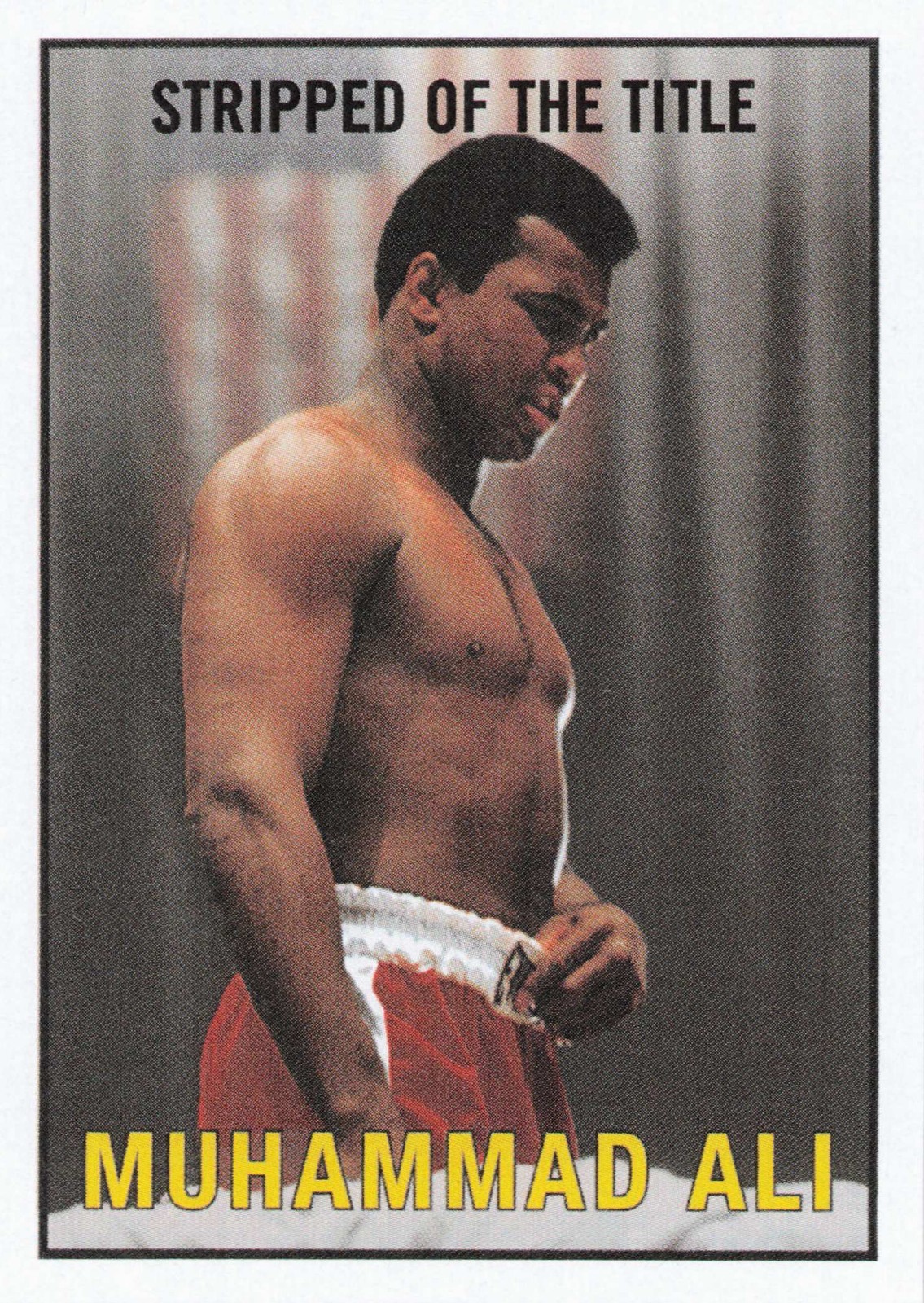 2021 Topps MUHAMMAD ALI People’s Champ #23 Title Stripped - 25 Cents Shipping