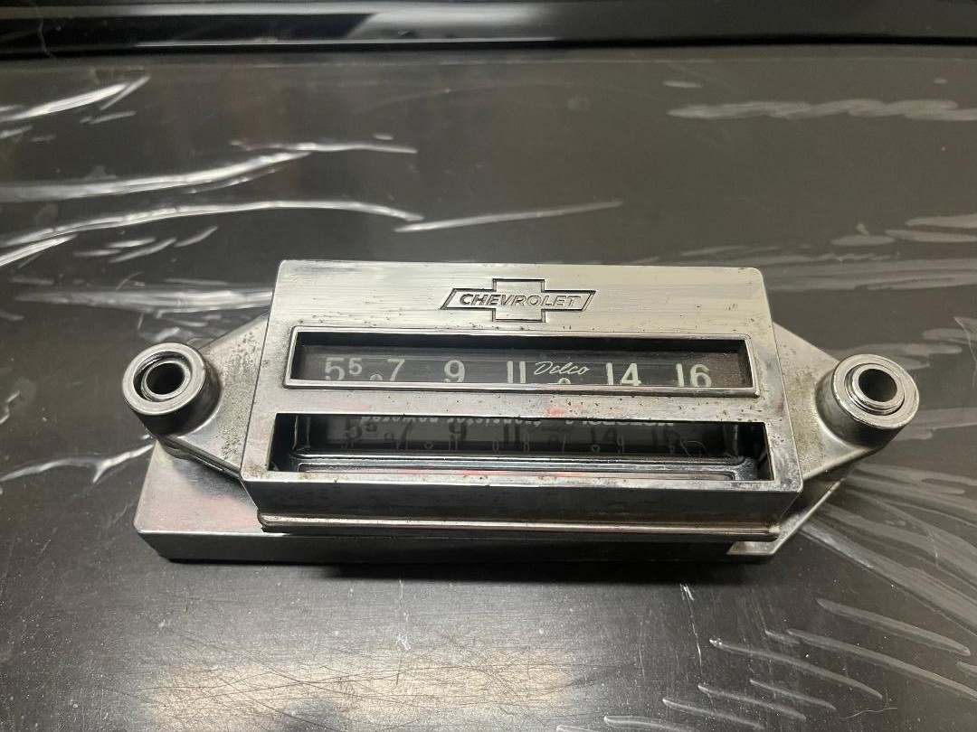 Vintage Chevy Radio Delco Body Only Late Rare Vintage Chevy Radio Delco Body Only Late Rare