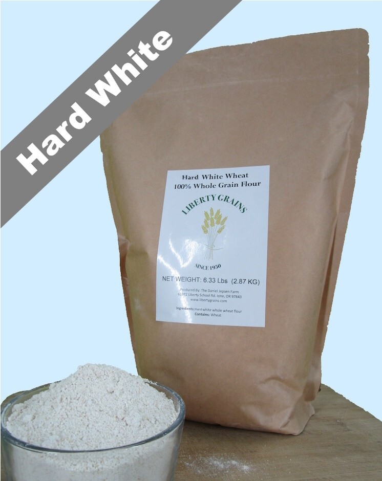 100% Whole Grain Hard White Wheat Bread Flour ( 6.33 lbs ) - Family Farm Direct 100% Whole Grain Hard White Wheat Bread Flour ( 6.33 lbs ) - Family Farm Direct