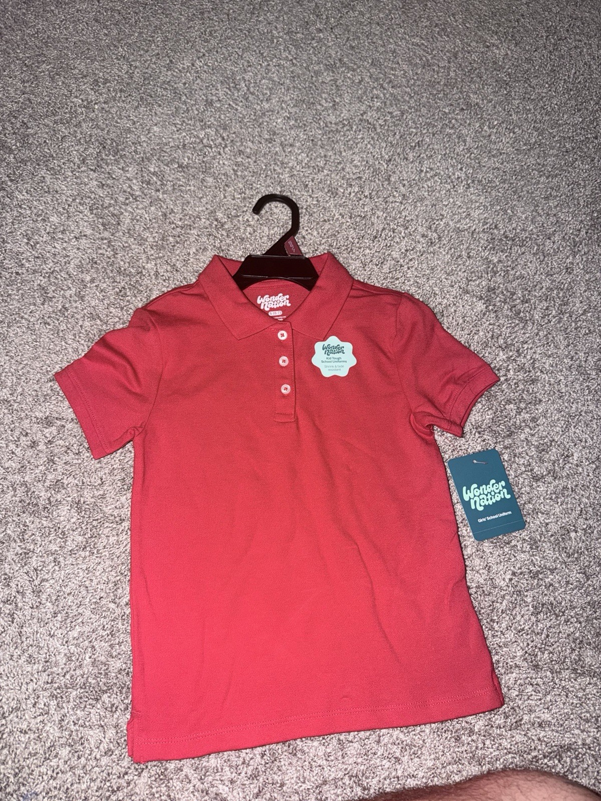 Kids Wonder Nation School Uniform Polo Shirt All Colors And Sizes