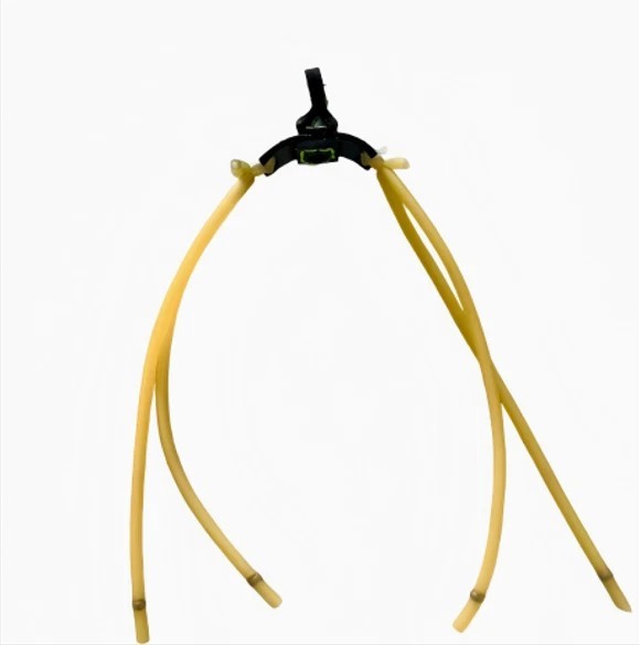 Automatic load aluminum alloy slingshot with removable magazine for outdoor use