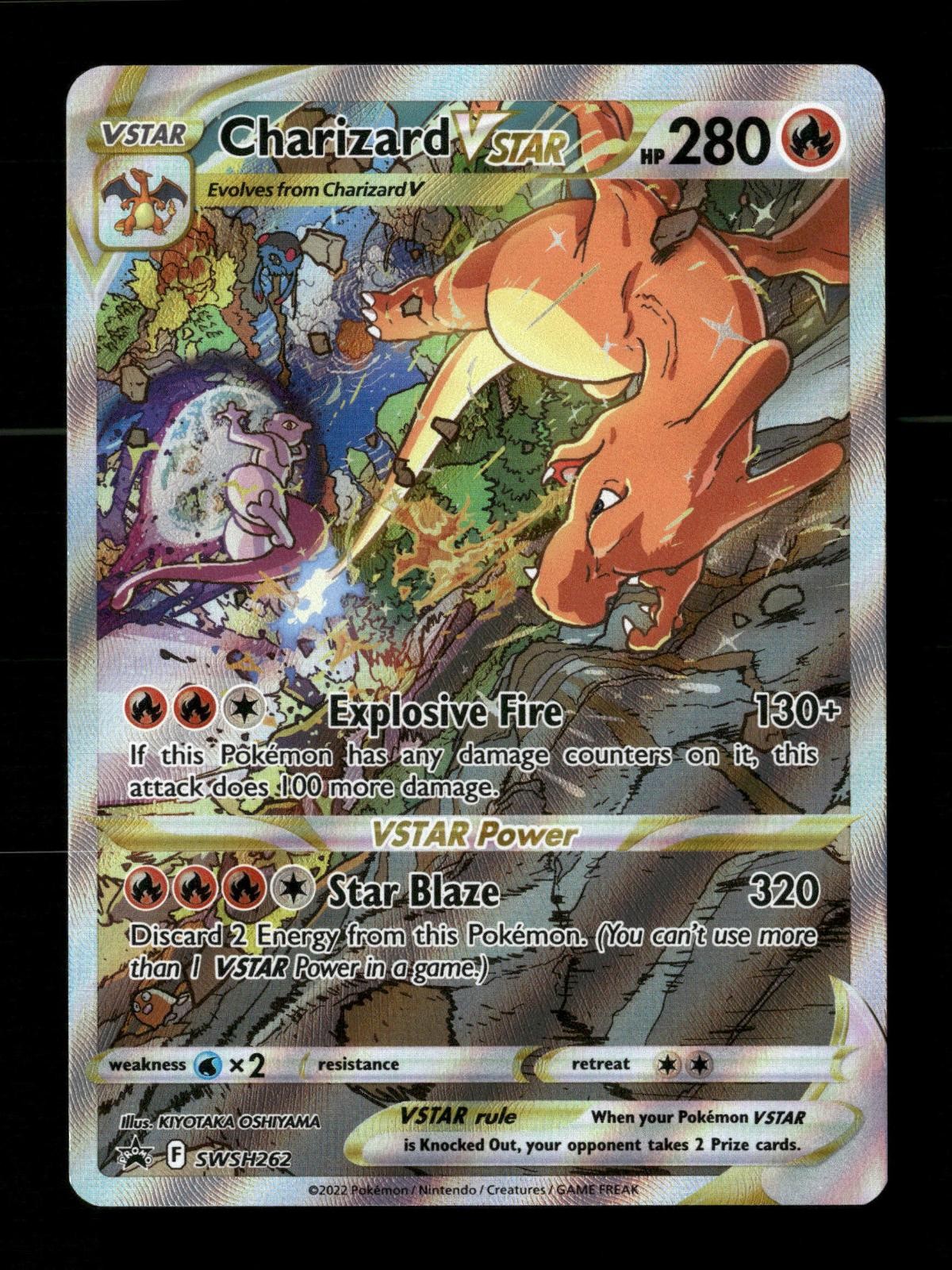 Charizard VSTAR SWSH262 Holo Promo Sword & Shield Promo Pokemon LP