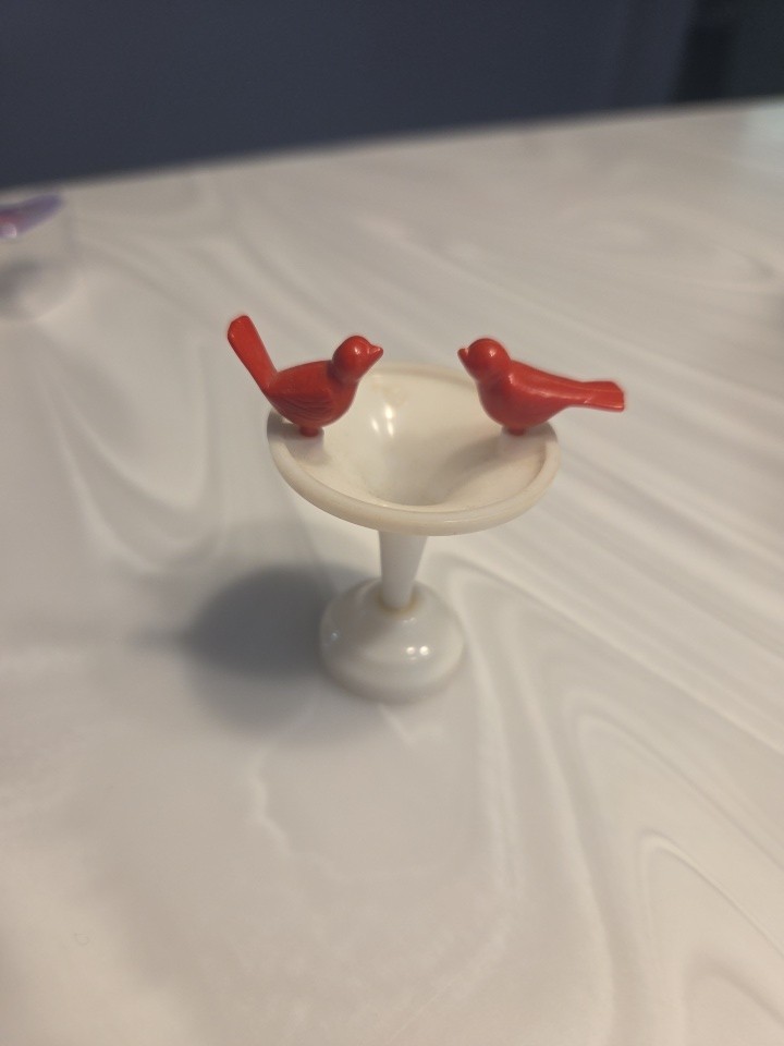 Bachmann Vintage Plasticville Birdbath Unglued O S Ga Model Train Railroad  RR