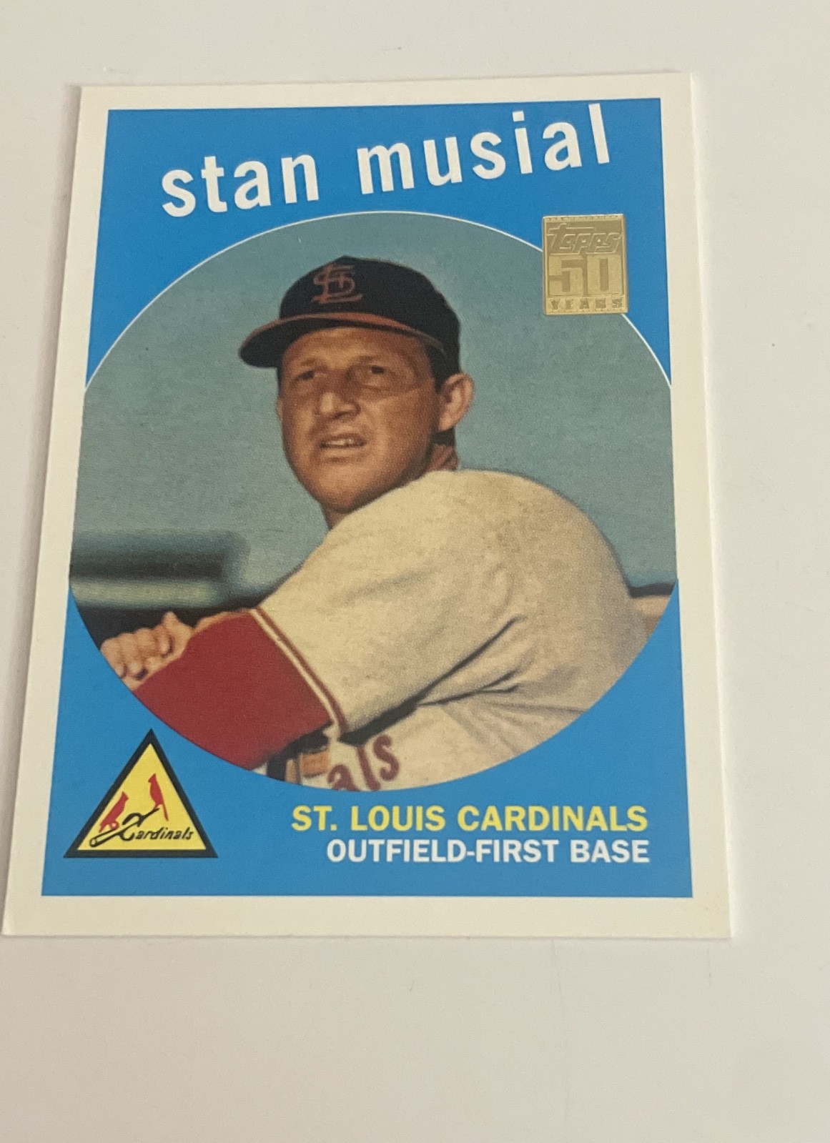 1959 Topps - Stan Musial #150 Combined shipping. B9