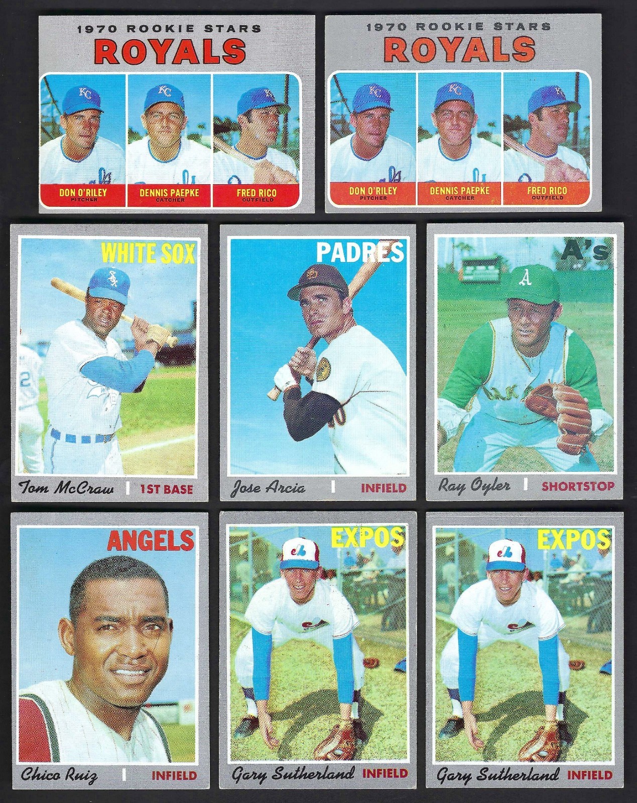 1970 Topps Semi High Numbers You Pick EX