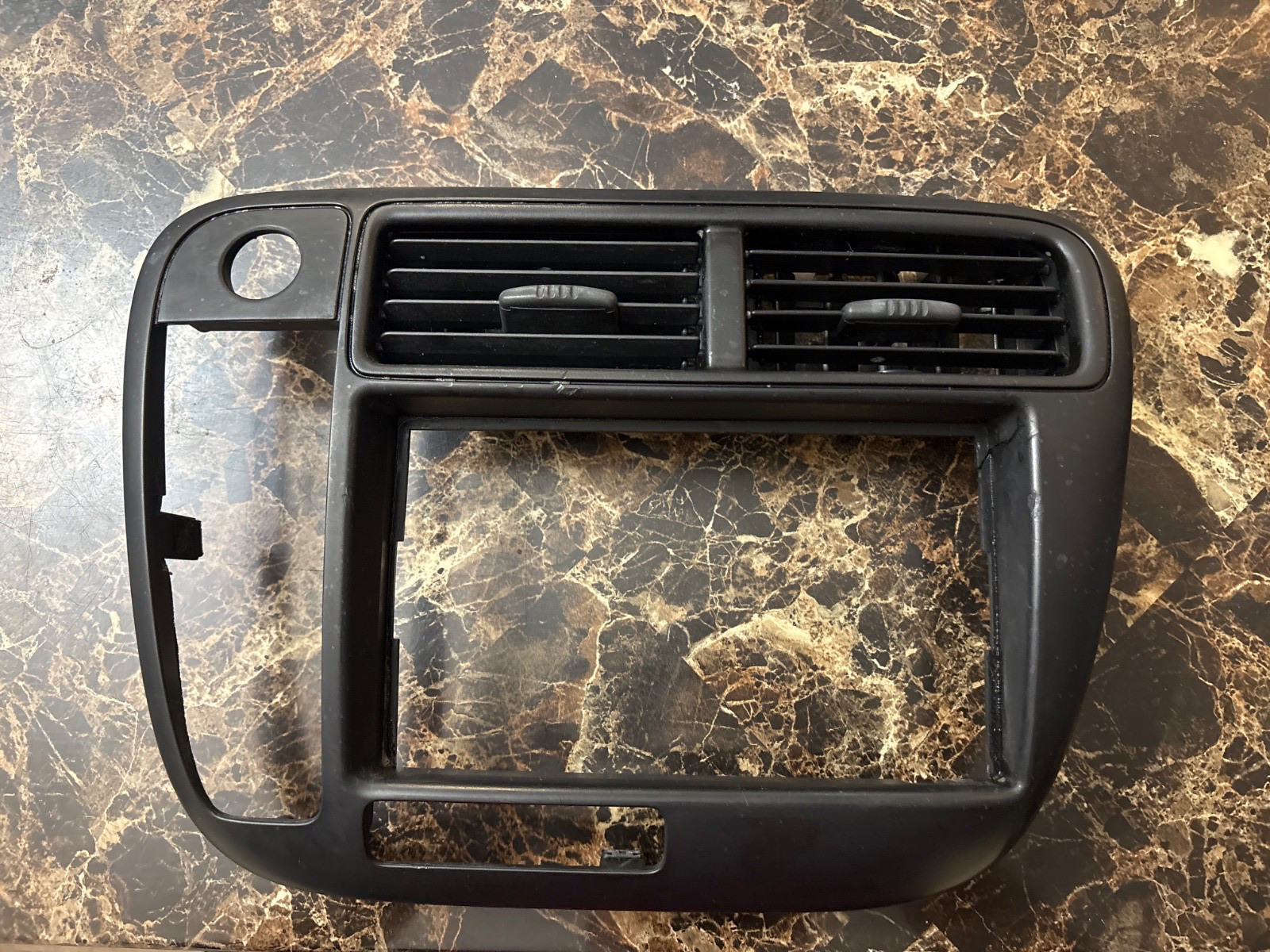 99-00 Honda Civic A/C Climate Control Dash Panel Radio Bezel Vents OEM BLACK 99-00 Honda Civic A/C Climate Control Dash Panel Radio Bezel Vents OEM BLACK