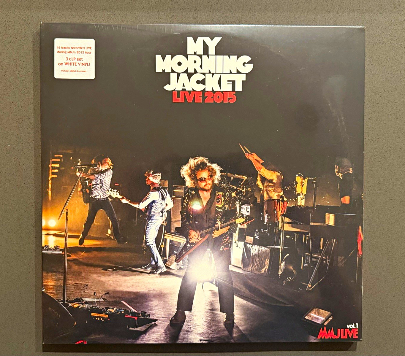 My Morning Jacket — Live 2015 ATO 3xLP White Vinyl -- NEW & UNOPENED My Morning Jacket — Live 2015 ATO 3xLP White Vinyl -- NEW & UNOPENED