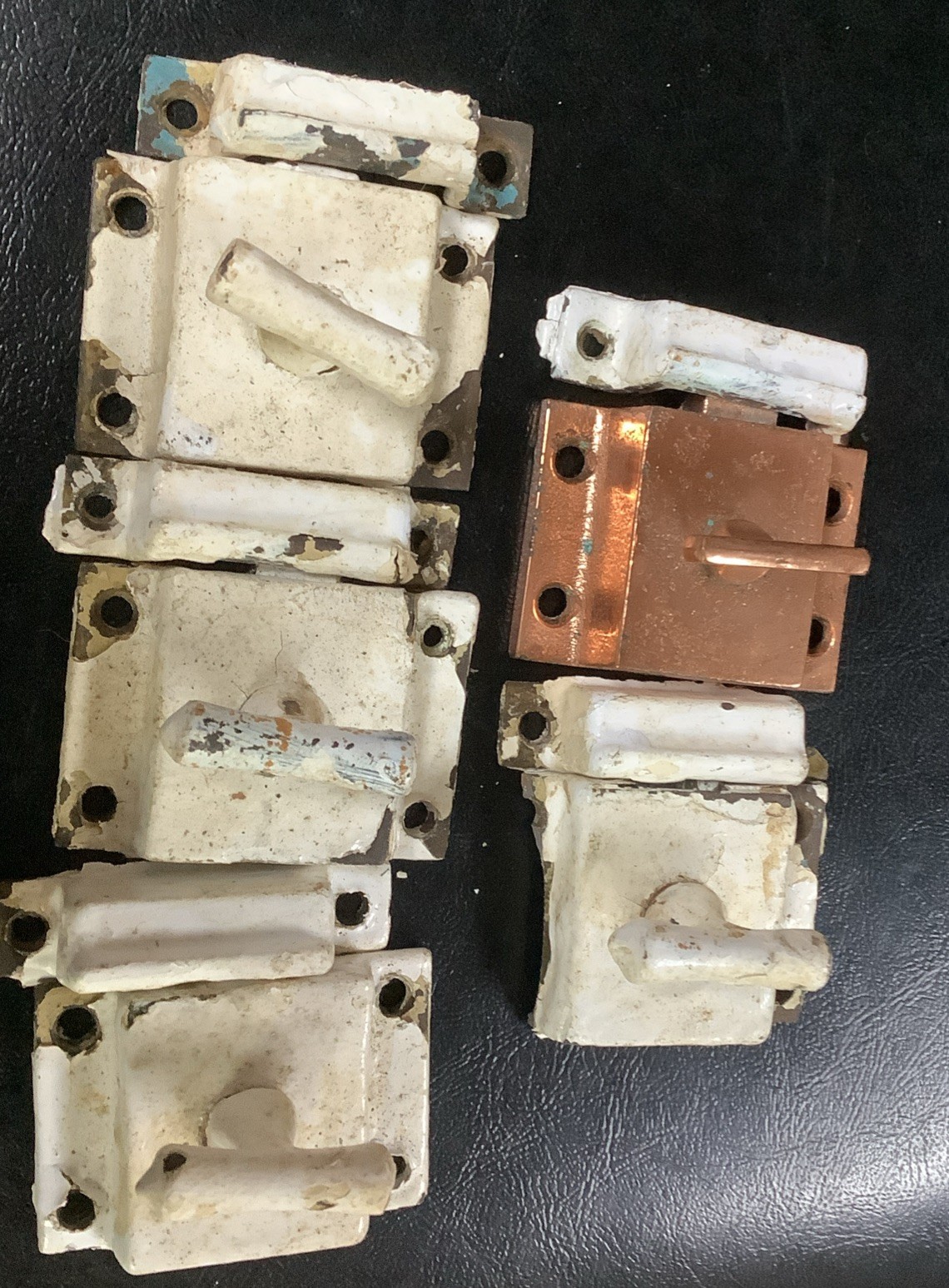 5 Good Working Primitive Old 1900's Steel Antique Kitchen Cabinet Door Latch J 5 Good Working Primitive Old 1900's Steel Antique Kitchen Cabinet Door Latch J