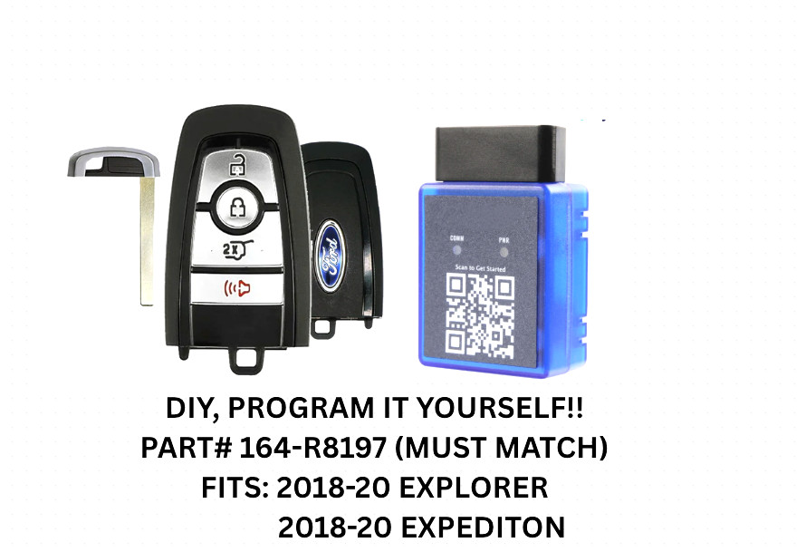 DIY OEM BUNDLE FOR FORD EXPLORER, EXPEDITION PART# 164-R8197 PROGRAM YOURSELF DIY OEM BUNDLE FOR FORD EXPLORER, EXPEDITION PART# 164-R8197 PROGRAM YOURSELF