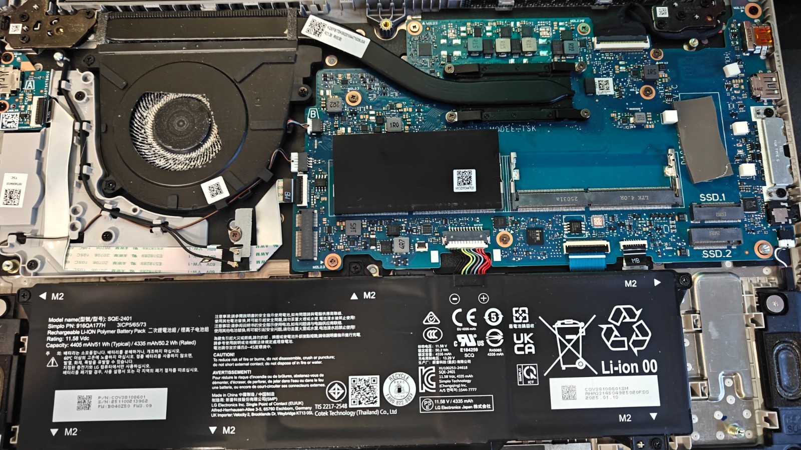LG Gram 15 inch 15U50T Series Not Working Parts Only