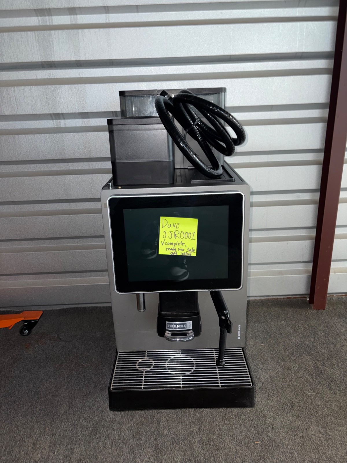 FRANKE A800 w/steam wand, impeccable refurbished FRANKE A800 w/steam wand, impeccable refurbished