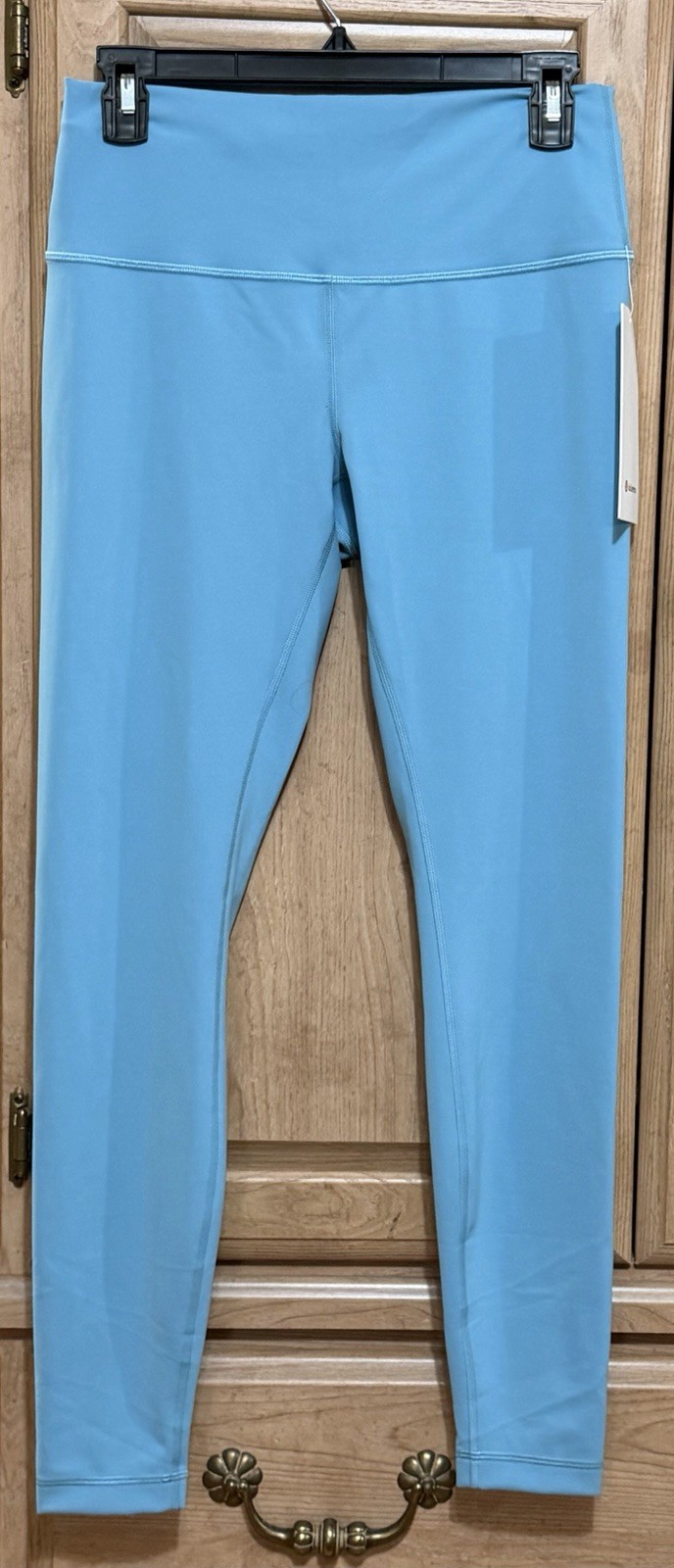 Lululemon Wunder Train HR Tight Leggings Womens Sz 10 Blue NWT Athletic Yoga 28”