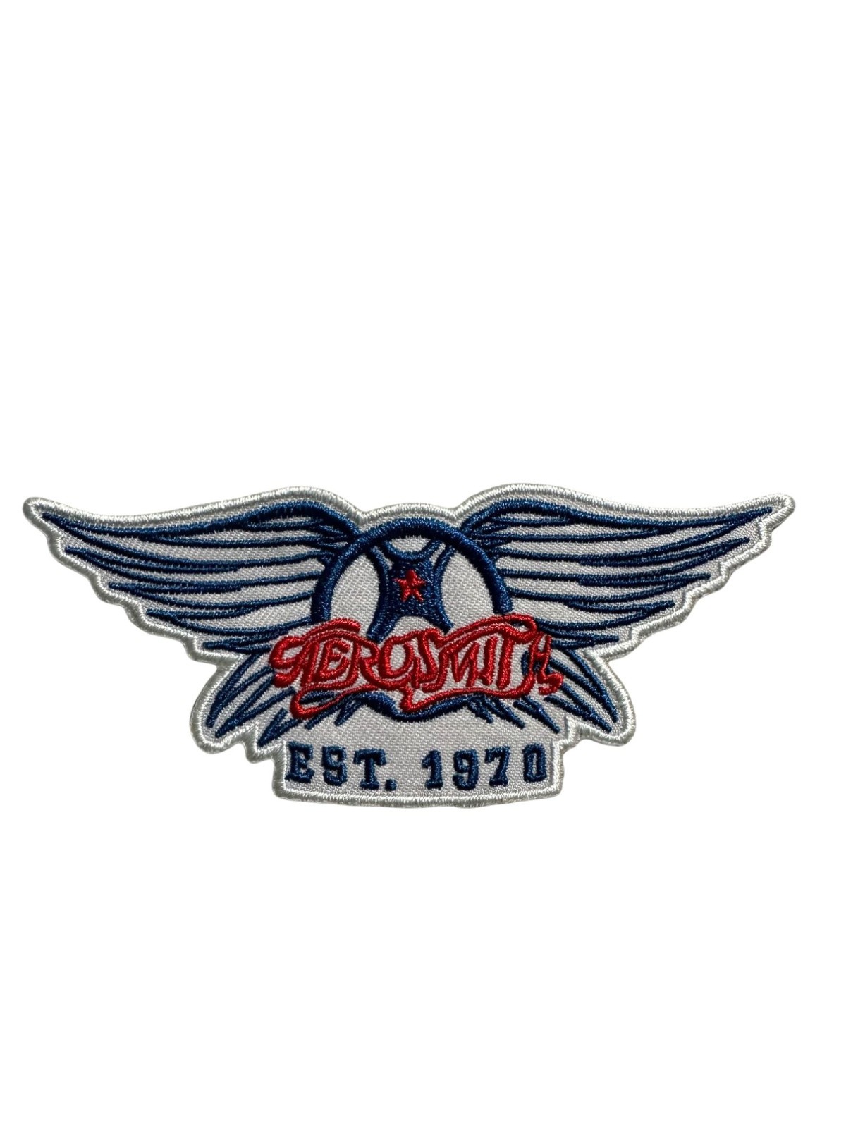 Aerosmith Est 1970 Embroidered Iron On Patch - OFFICIAL 140-Q