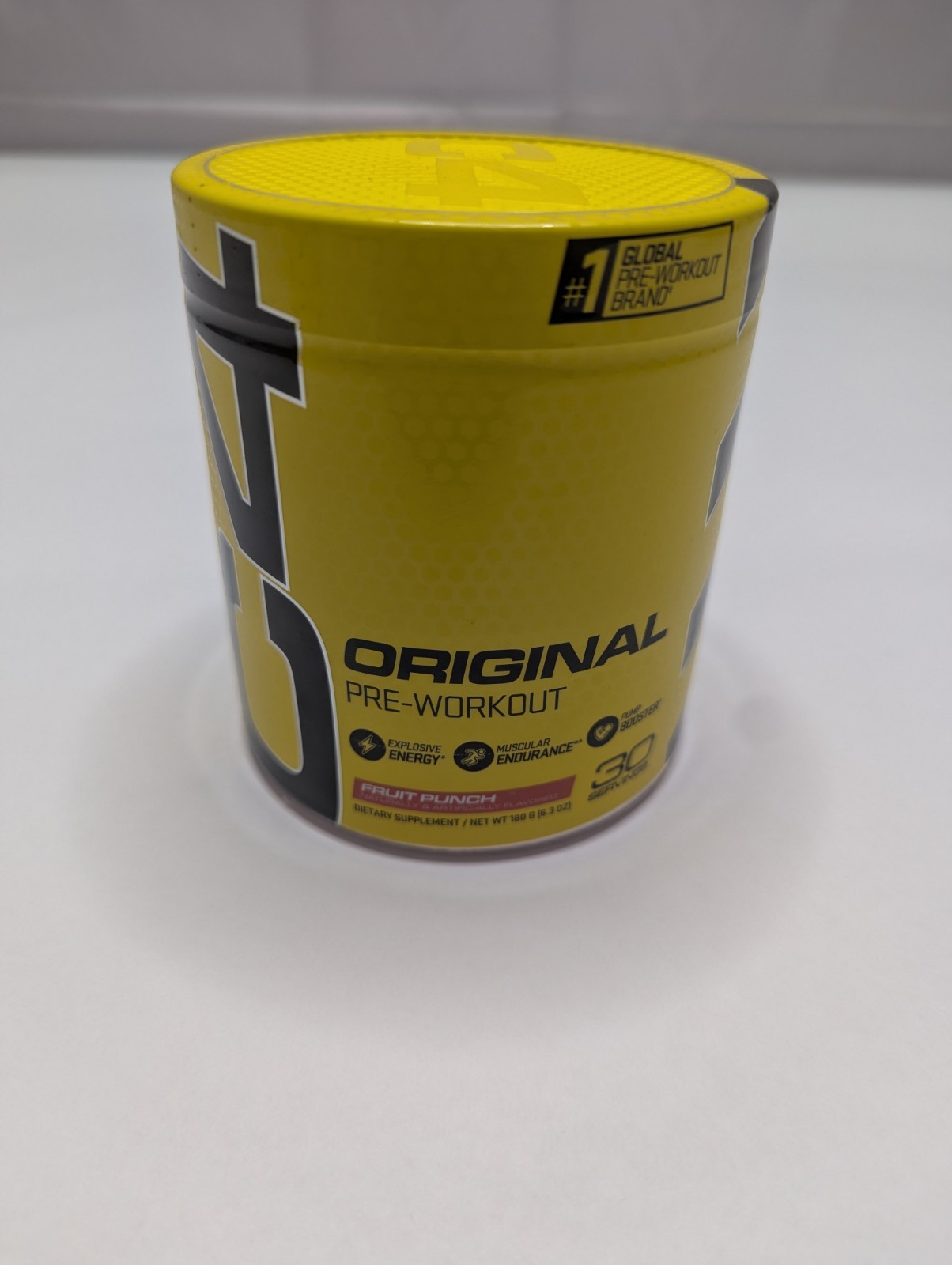 C4 Original Pre-Workout Fruit Punch 6.3 oz 30 Servings Sealed