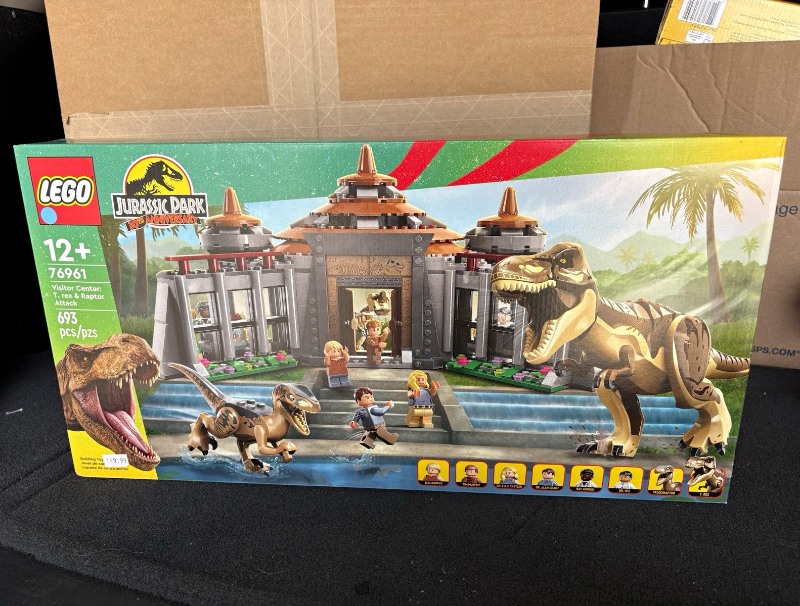 LEGO 76961 Visitor Center: T. rex & Raptor Attack **Retired/sealed**